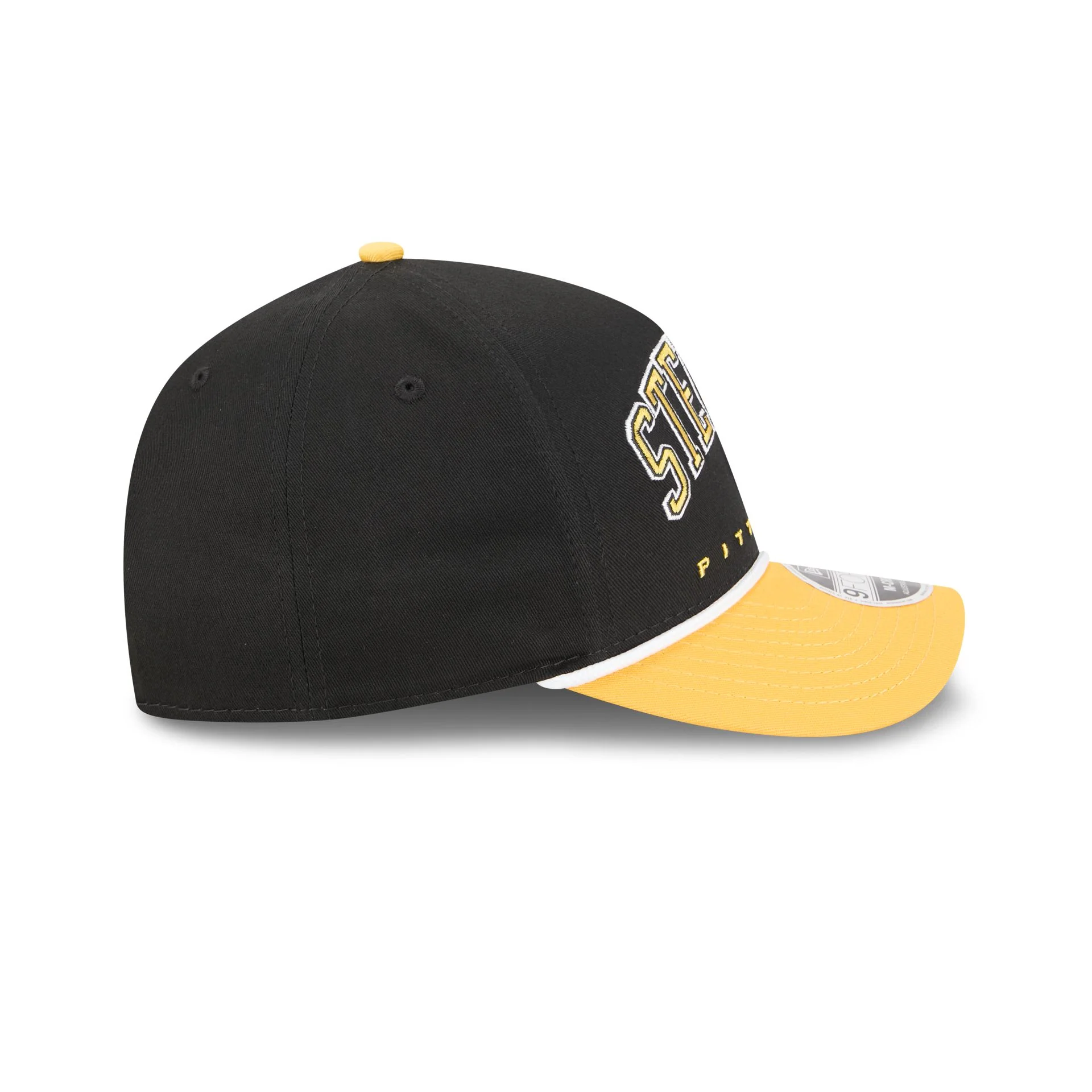 Pittsburgh Steelers Arch 9FORTY M-Crown A-Frame Snapback Hat - Image 5