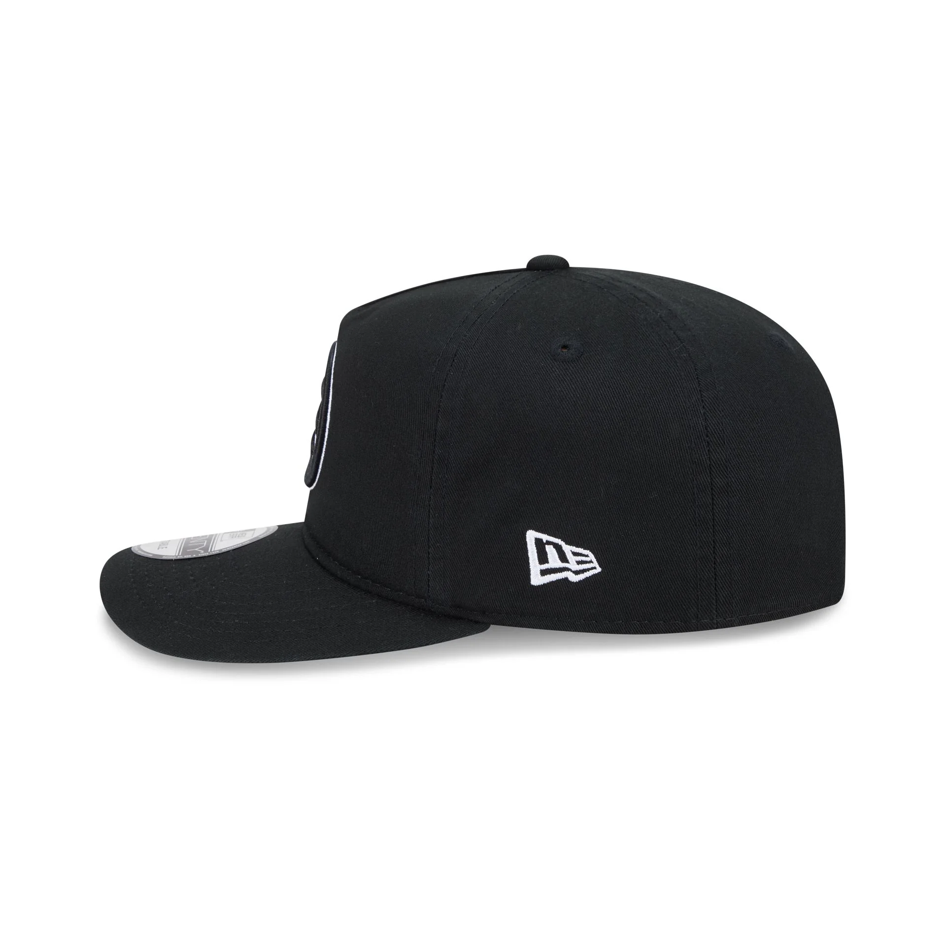 Pittsburgh Steelers Black and White 19TWENTY Snapback Hat - Image 4