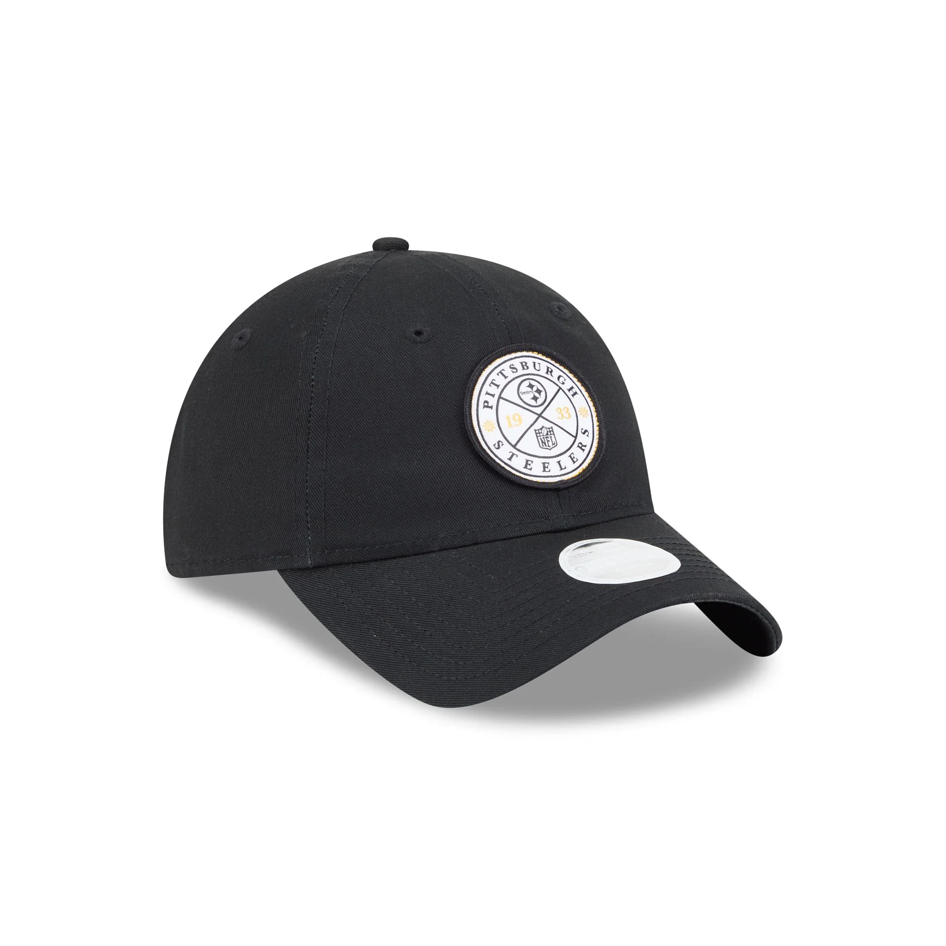 Pittsburgh Steelers Bloom Women's 9TWENTY Adjustable Hat - Image 3