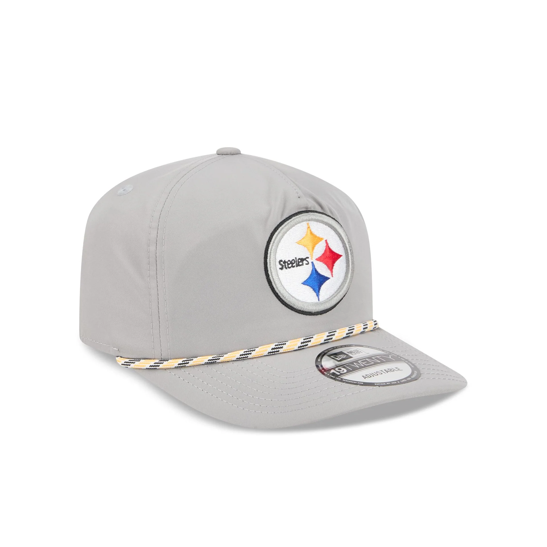 Pittsburgh Steelers Gray 19TWENTY Snapback Hat - Image 3