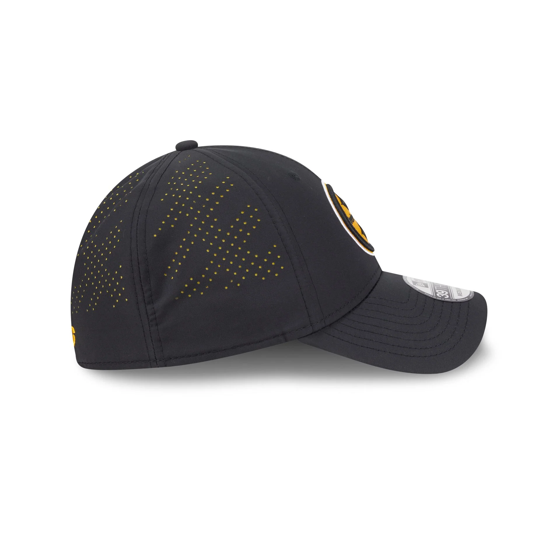 Pittsburgh Steelers Night 39THIRTY Stretch Fit Hat - Image 5
