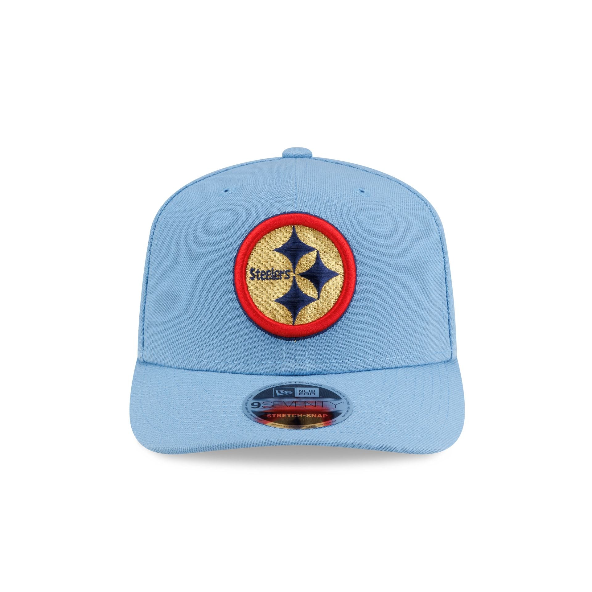 Pittsburgh Steelers Red, White & Blue 9SEVENTY Stretch-Snap Hat - Image 2