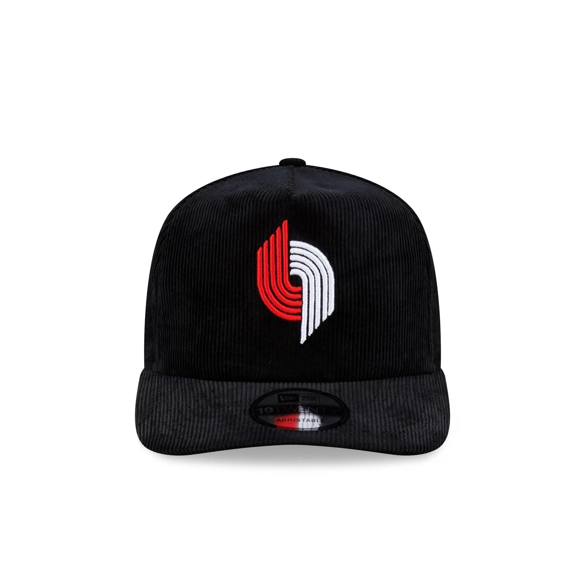 Portland Trail Blazers 1990 Finals Black & Gold Corduroy 19TWENTY Adjustable Hat - Image 2