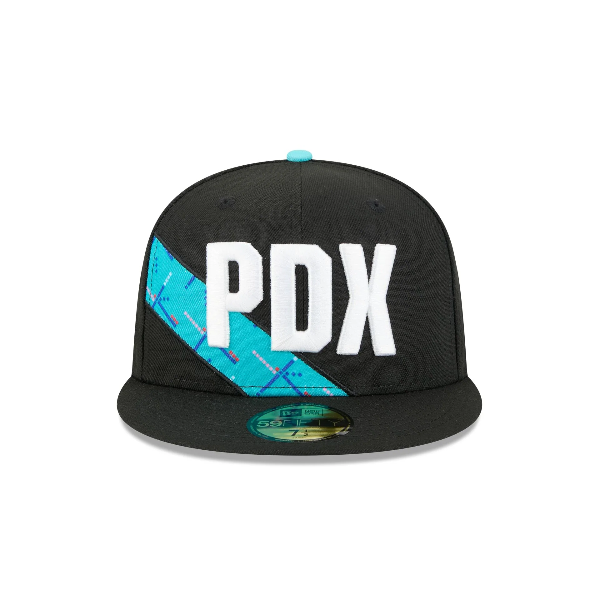 Portland Trail Blazers 2025 City Edition 59FIFTY Fitted Hat - Image 2