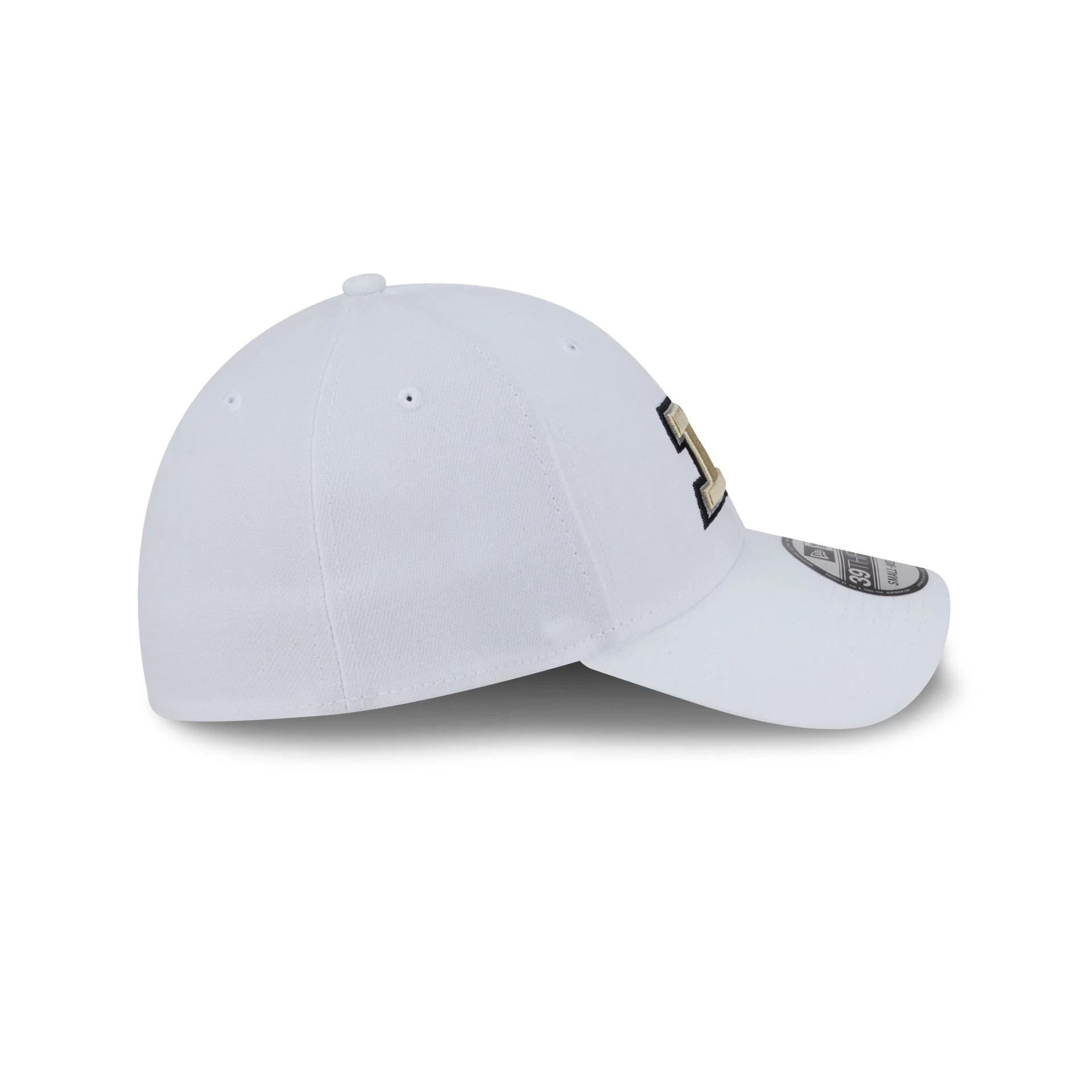 Purdue Boilermakers Optic White 39THIRTY Stretch Fit Hat - Image 5