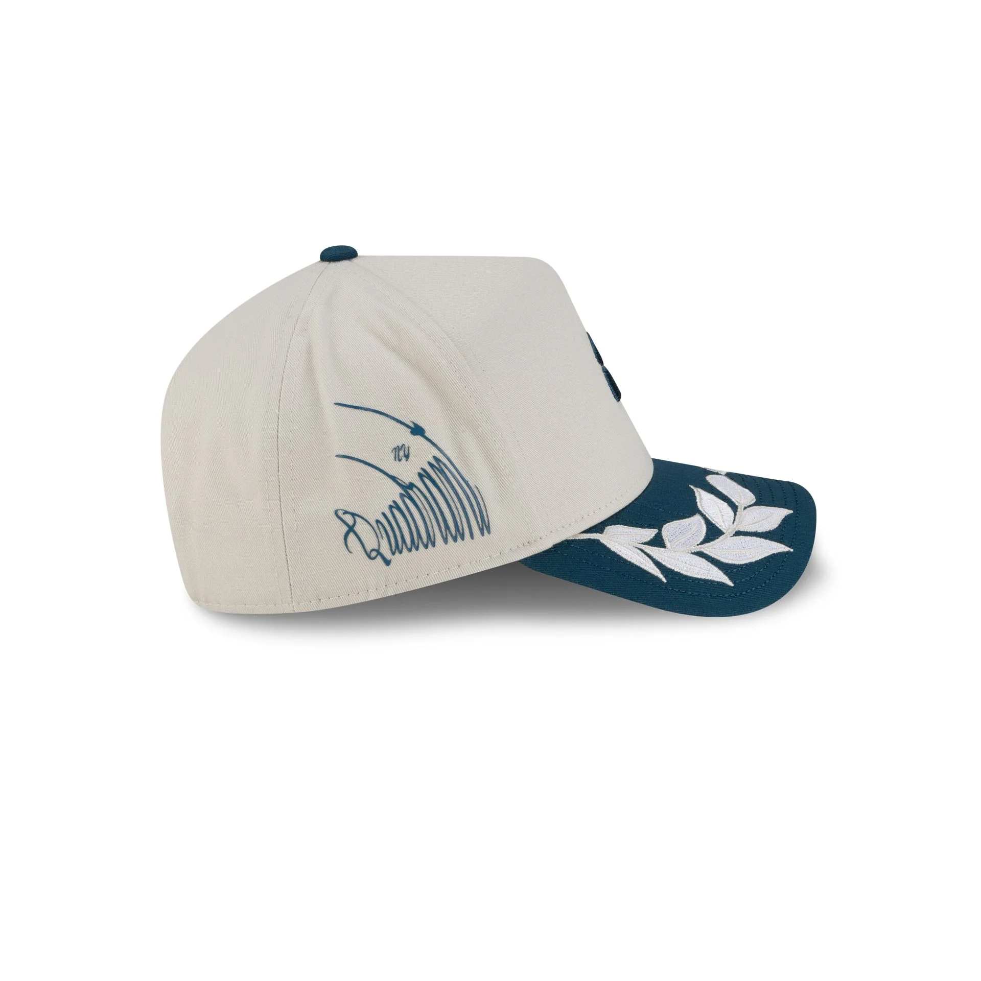 Quadrant Ivory 9FORTY A-Frame Snapback Hat - Image 4