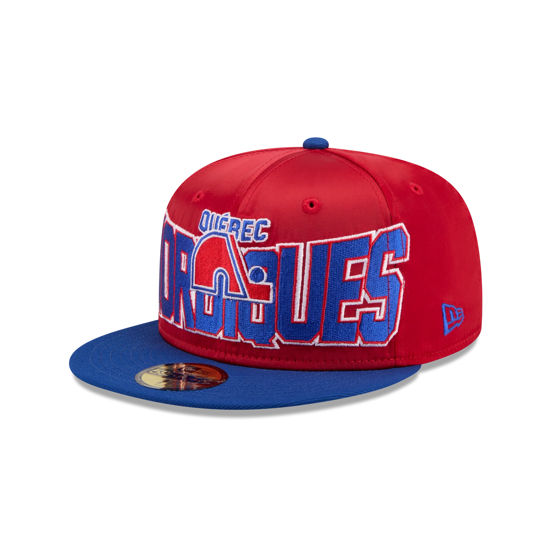 Quebec Nordiques Bold Satin 59FIFTY Fitted Hat