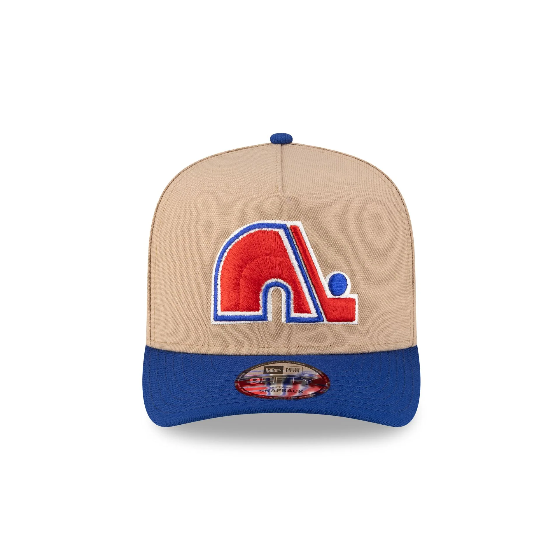 Quebec Nordiques Camel 9FIFTY A-Frame Snapback Hat - Image 2