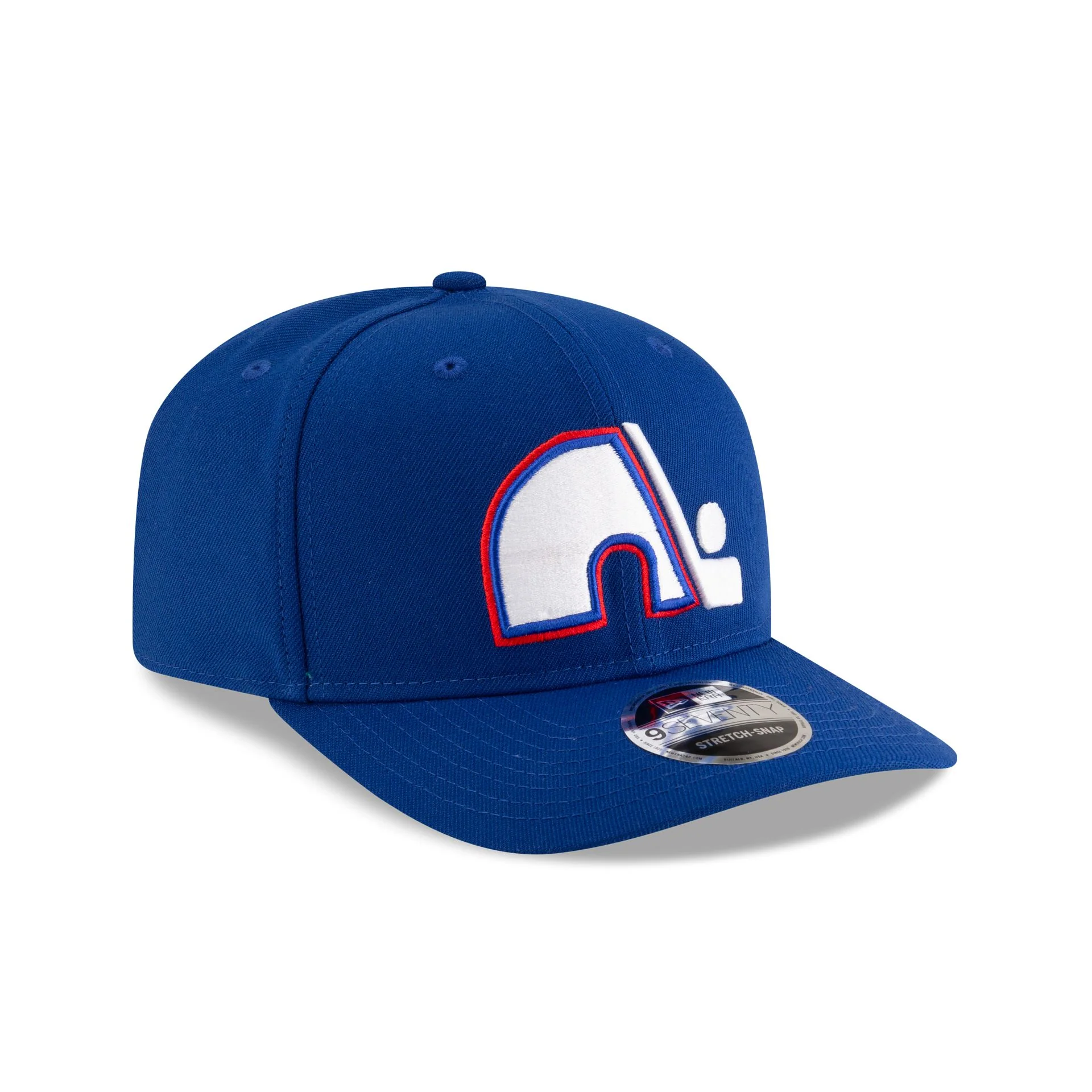 Quebec Nordiques Team 9SEVENTY Stretch-Snap Hat - Image 3