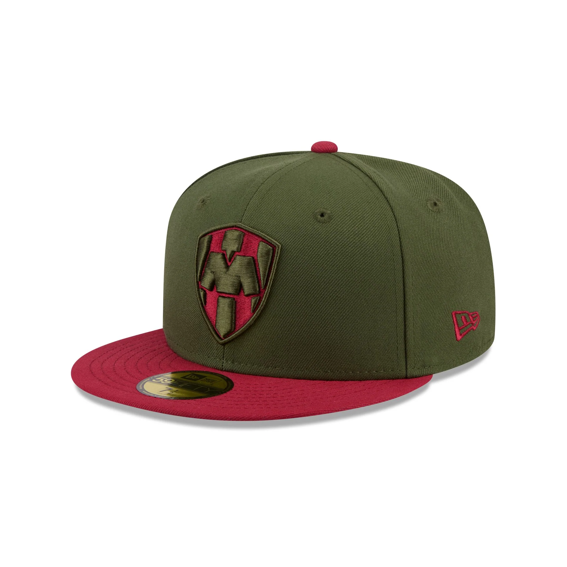 Rayados Color Pack Olive 59FIFTY Fitted Hat