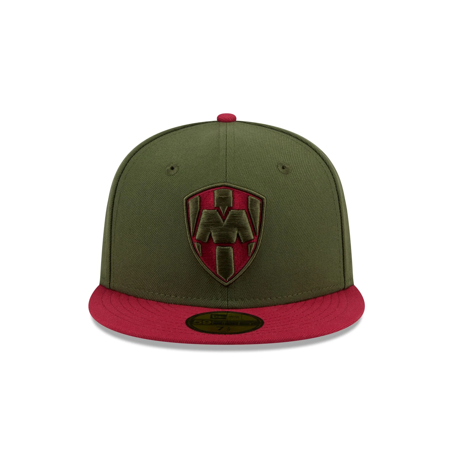 Rayados Color Pack Olive 59FIFTY Fitted Hat - Image 2