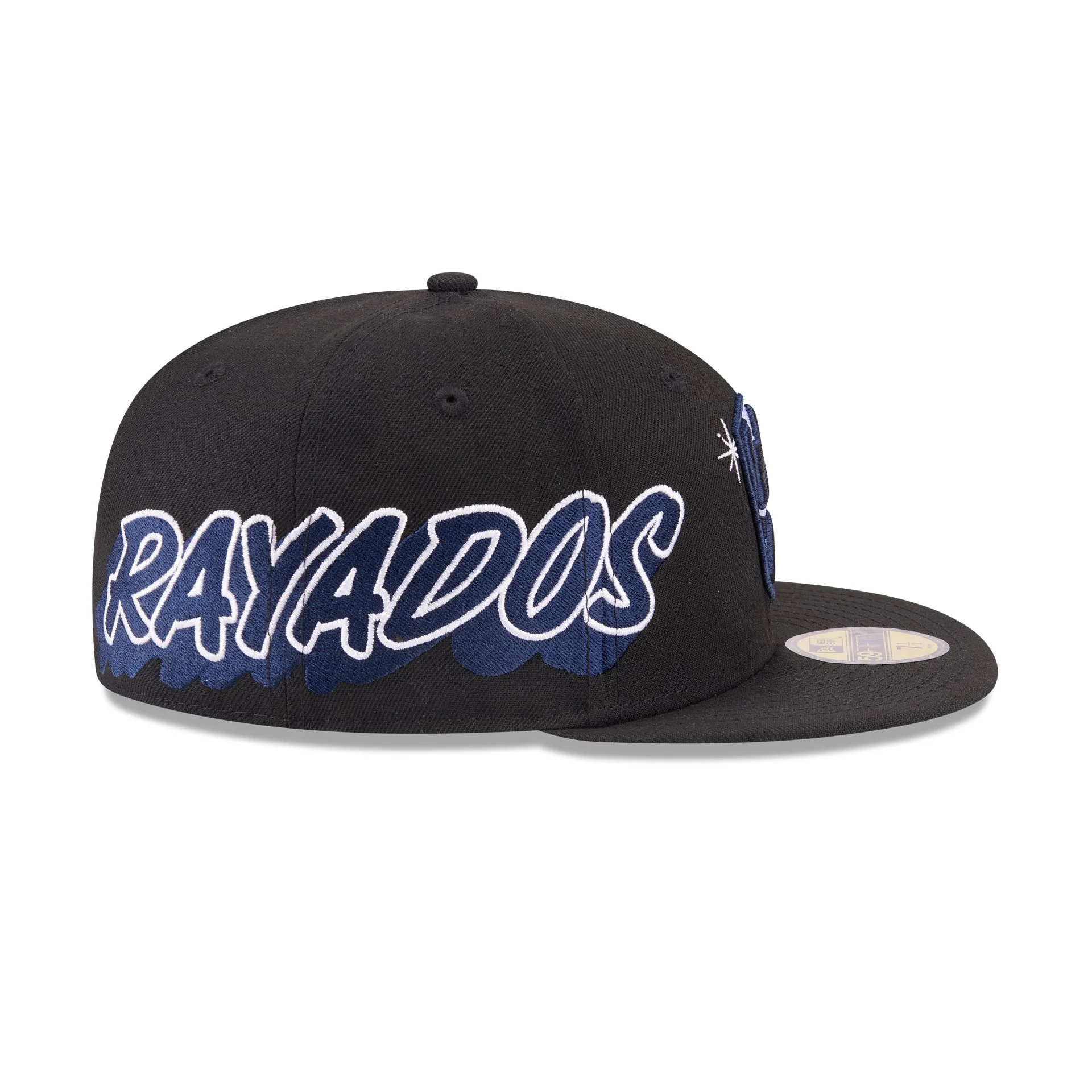 Rayados Wordmark Side 59FIFTY Fitted Hat - Image 4