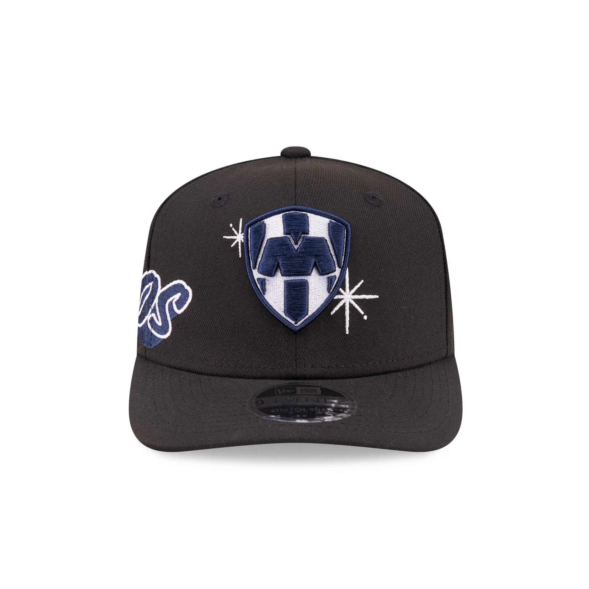 Rayados Wordmark Side 9SEVENTY Stretch-Snap Hat - Image 2