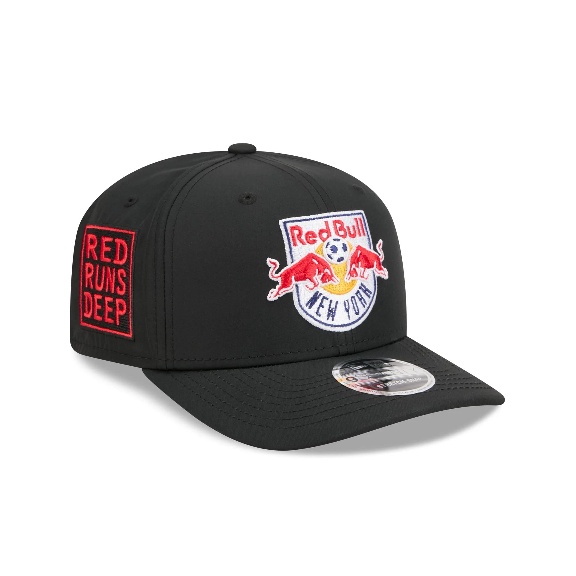 Red Bull New York 2026 Jersey Hook 9SEVENTY Stretch-Snap Hat