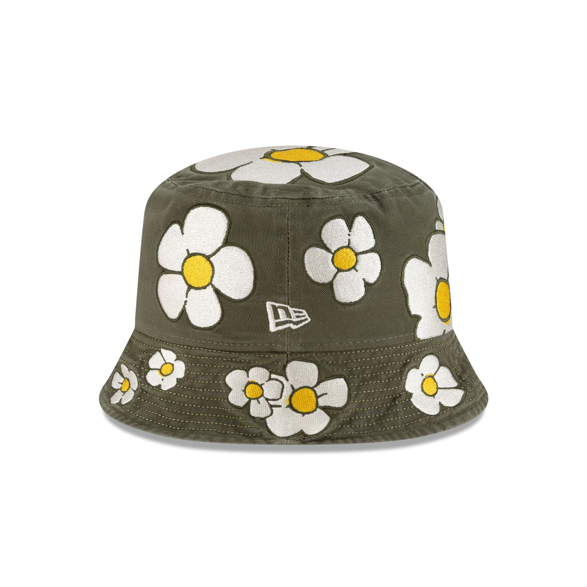 Rodrigo Roji x New Era Cap Olive Bucket Hat - Image 4