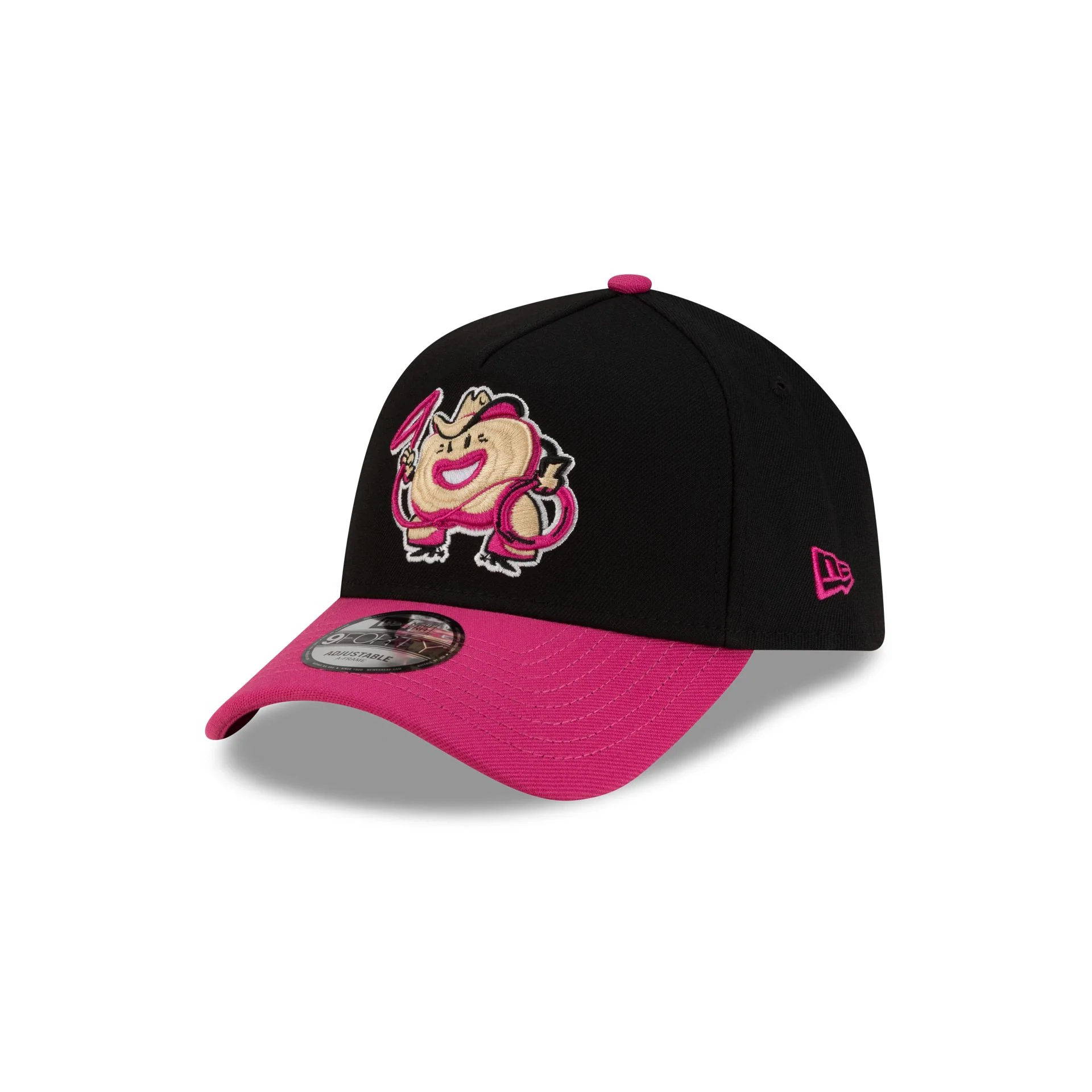 Round Rock Express Black Food Pack 9FORTY A-Frame Snapback Hat - Image 3