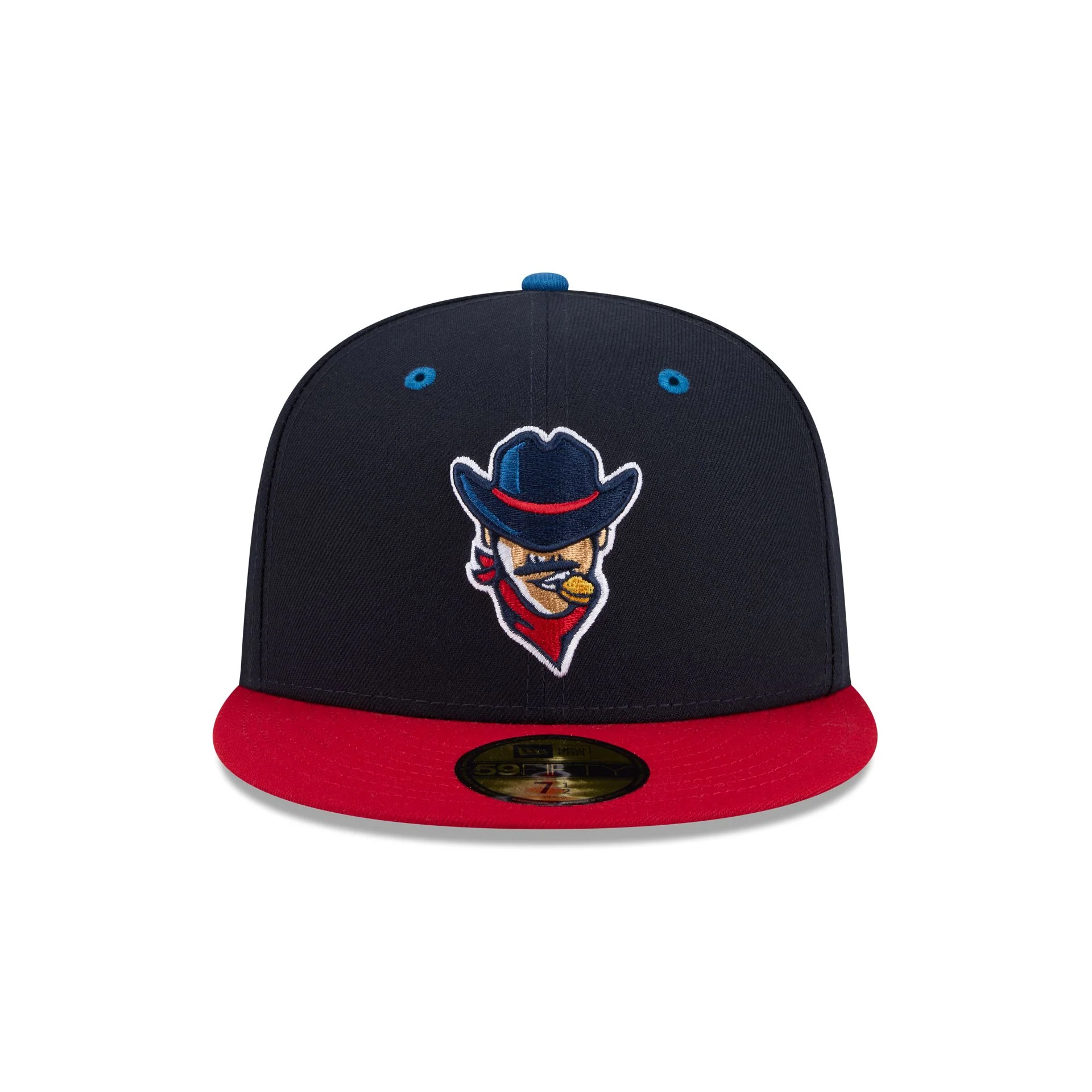 Round Rock Express Theme Night Navy 59FIFTY Fitted Hat - Image 2