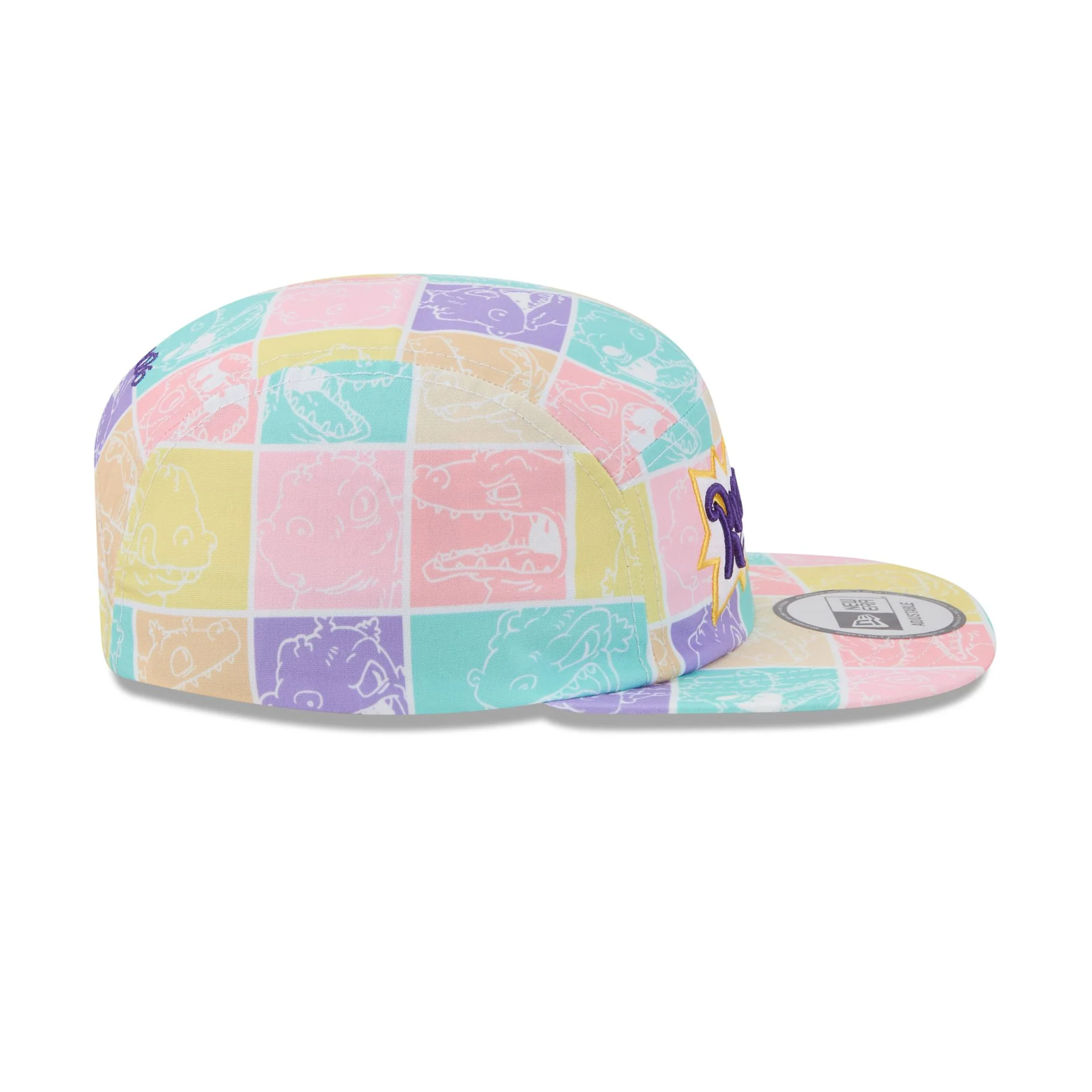 Rugrats 35th Anniversary Reptar Camper Adjustable Hat - Image 5
