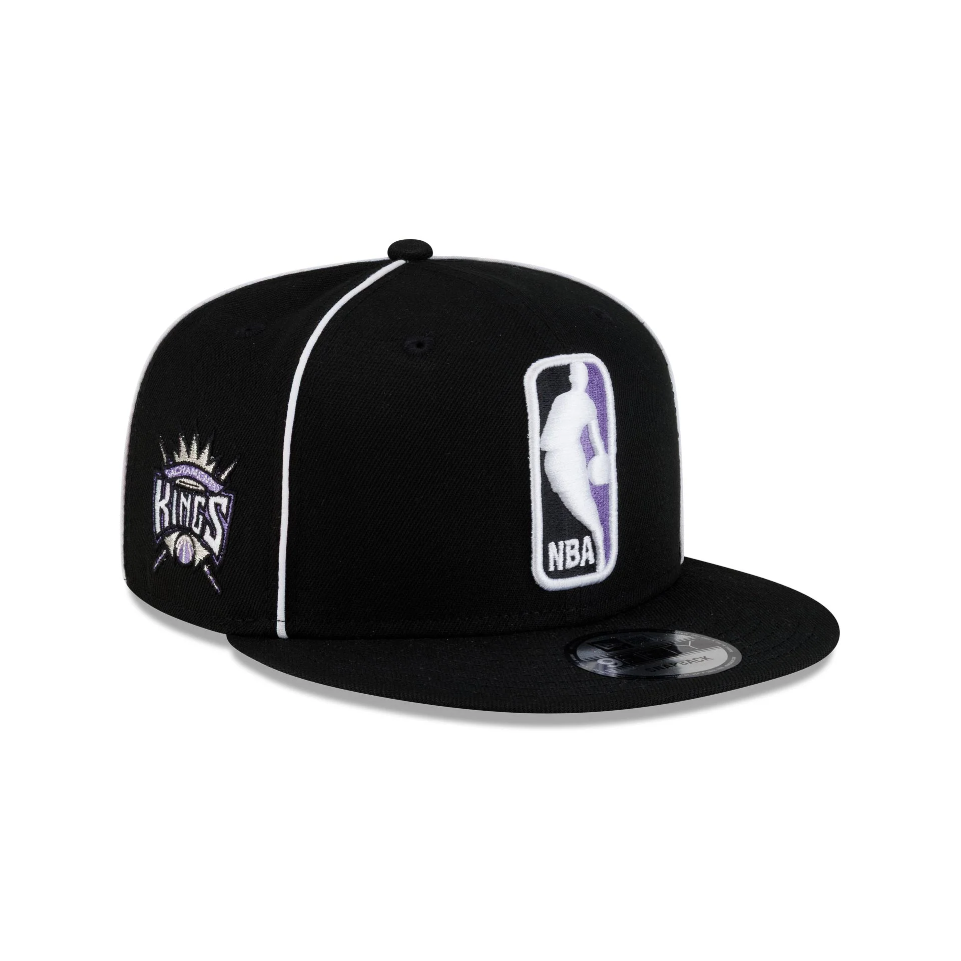 Sacramento Kings Hardwood Classics 2000s Piping 9FIFTY Snapback Hat