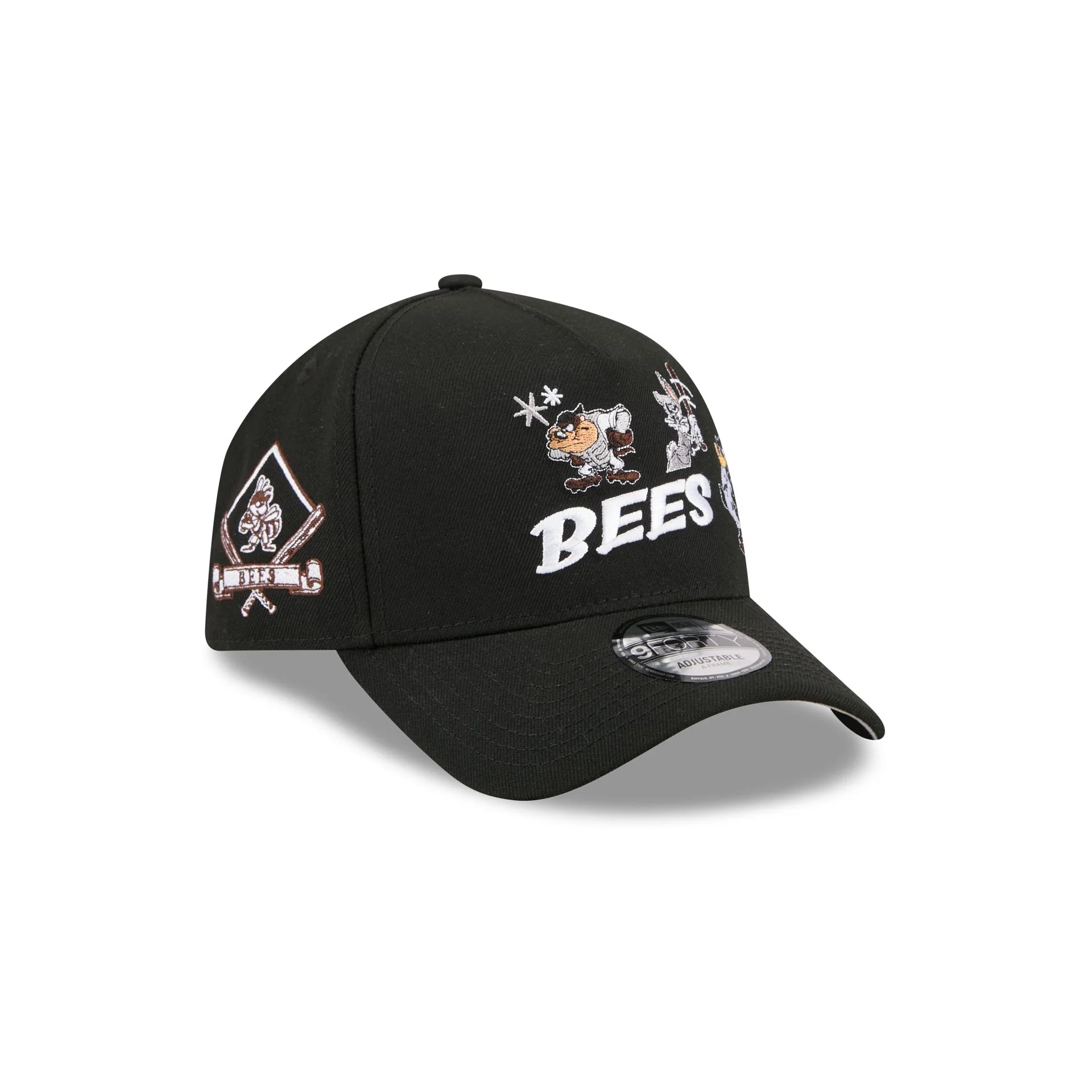 Salt Lake Bees Looney Tunes 9FORTY A-Frame Snapback Hat - Image 3