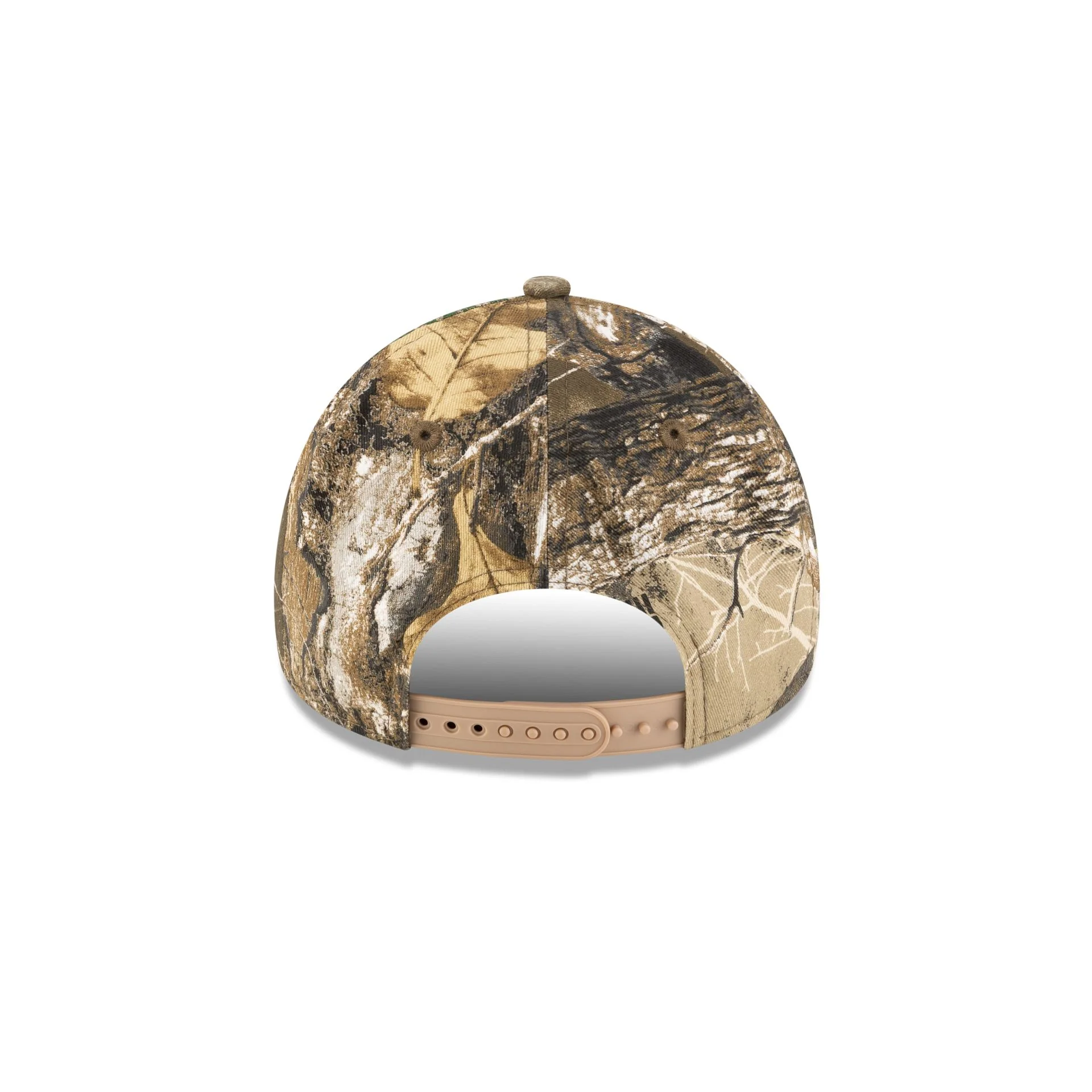 San Antonio Spurs 1989-2002 Hardwood Classics Realtree 9FORTY A-Frame Snapback Hat - Image 6