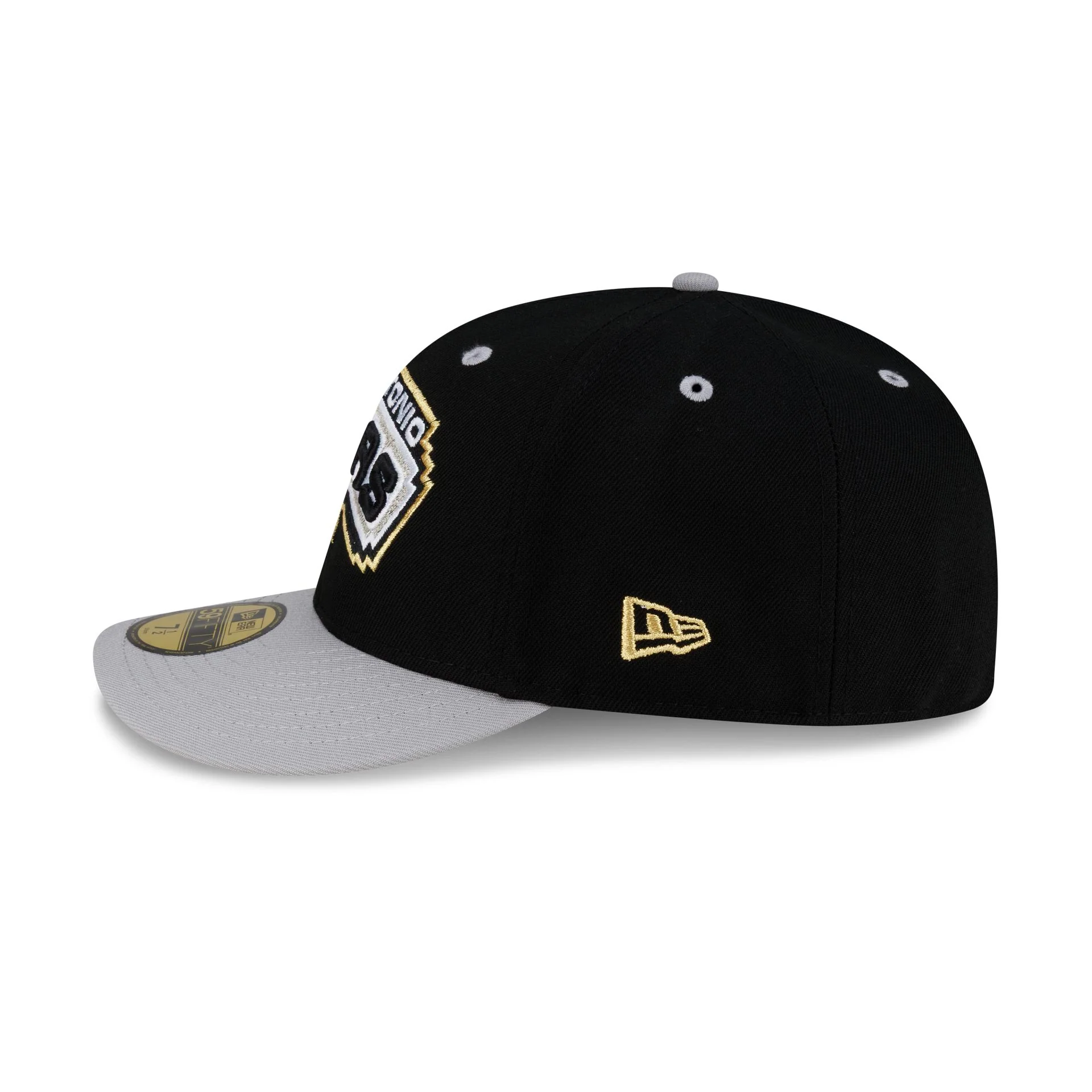 San Antonio Spurs 2003 Finals Black & Gold 59FIFTY Fitted Hat - Image 5