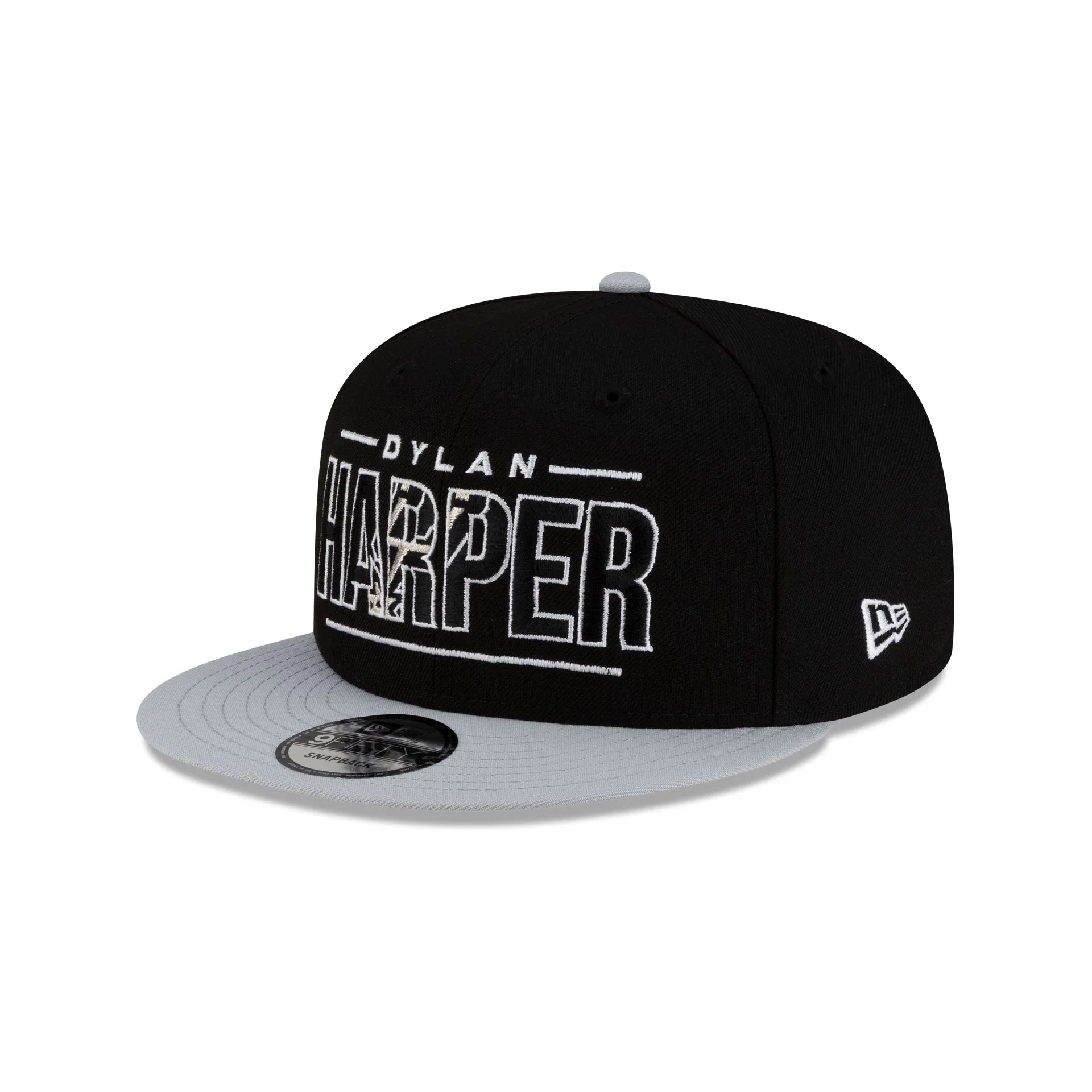 San Antonio Spurs Dylan Harper Wordmark 9FIFTY Snapback Hat - Image 3