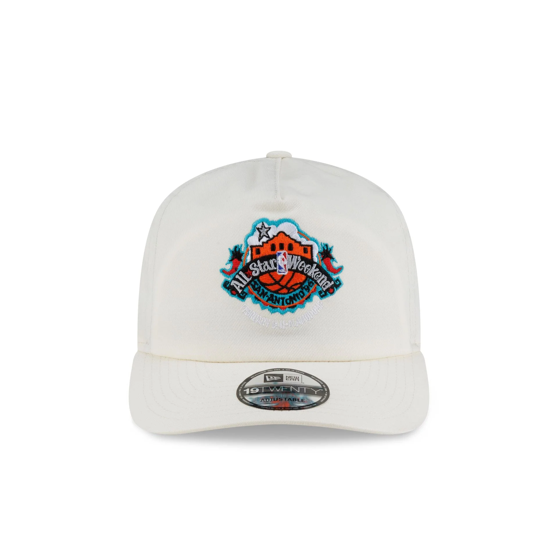 San Antonio Spurs Hardwood Classics 1996 All-Star Game Chrome 19TWENTY Adjustable Hat - Image 2