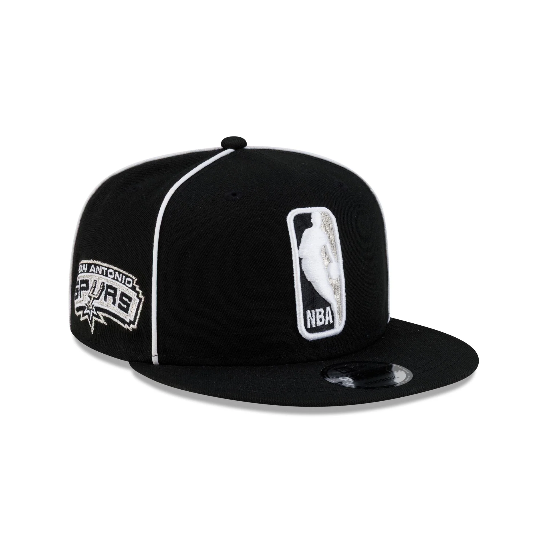 San Antonio Spurs Hardwood Classics 2000s Piping 9FIFTY Snapback Hat