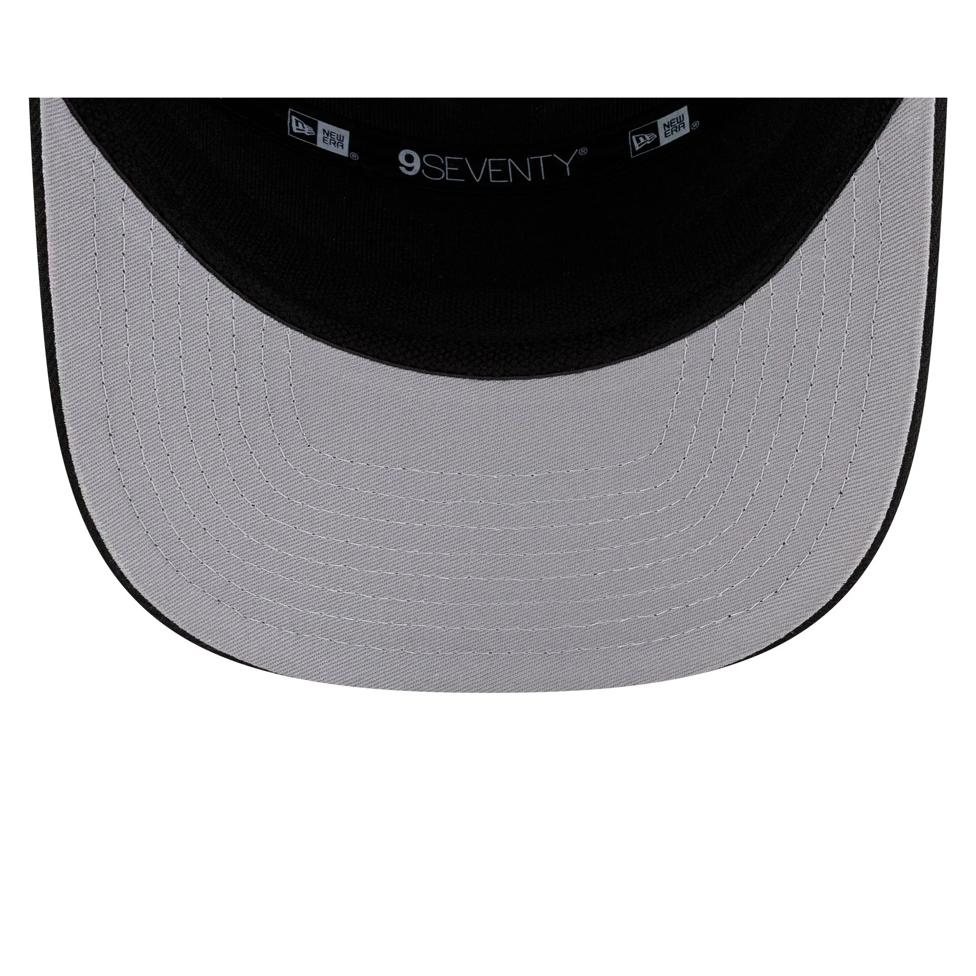 San Antonio Spurs Poly Split Panel 9SEVENTY Stretch-Snap Hat - Image 7