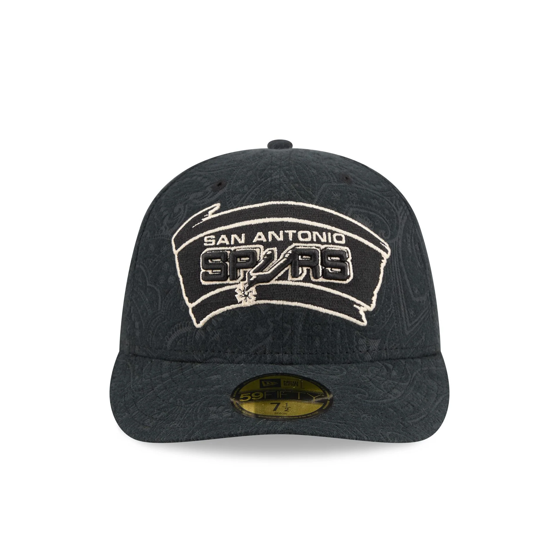 San Antonio Spurs Three Looms Brushed Cotton 59FIFTY Fitted Hat - Image 2