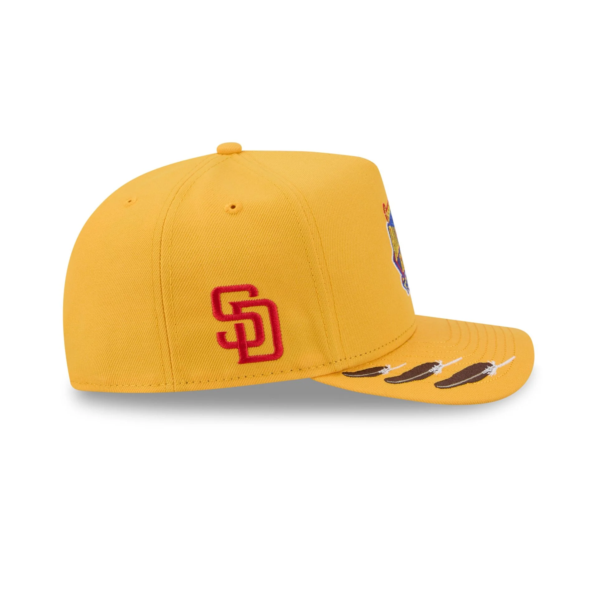 San Diego Padres 2016 All-Star Game Yellow 59FIFTY A-Frame Fitted Hat - Image 4