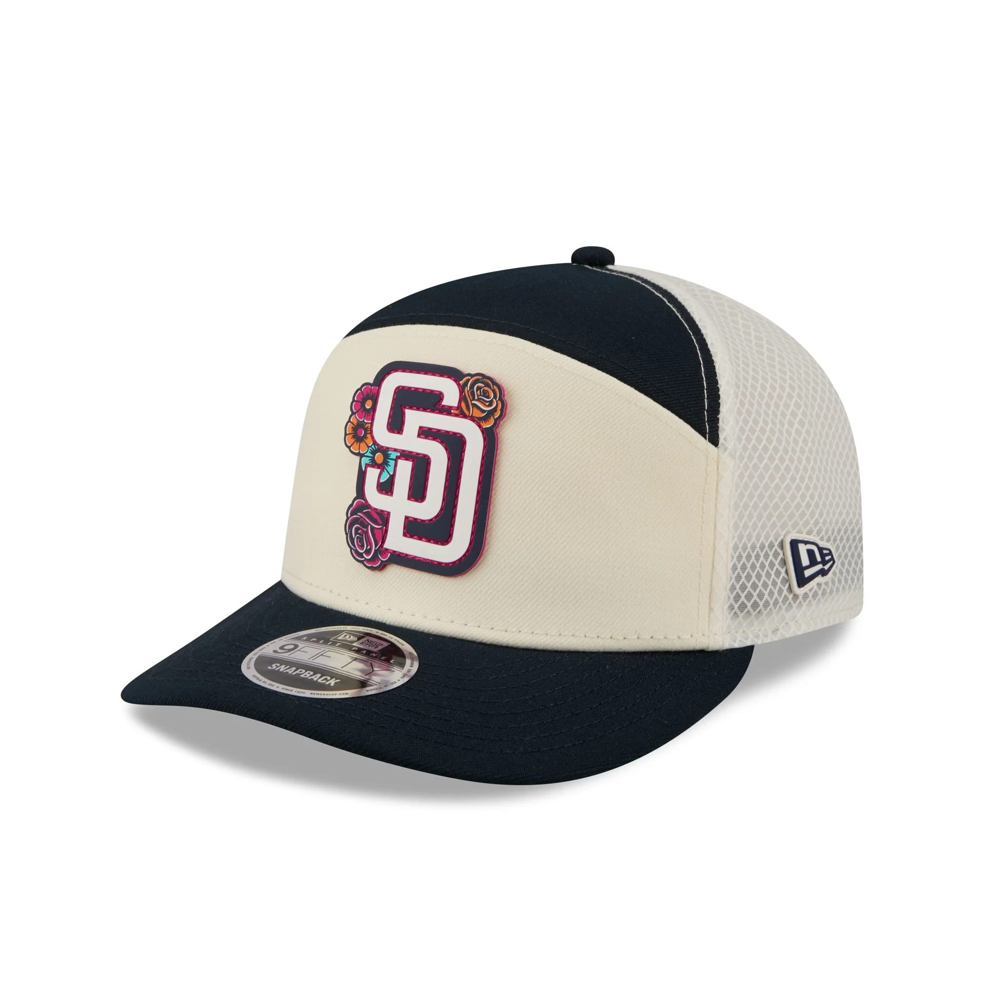 San Diego Padres 2026 City Connect Fan Pack Split Panel 9FIFTY Snapback Hat - Image 3
