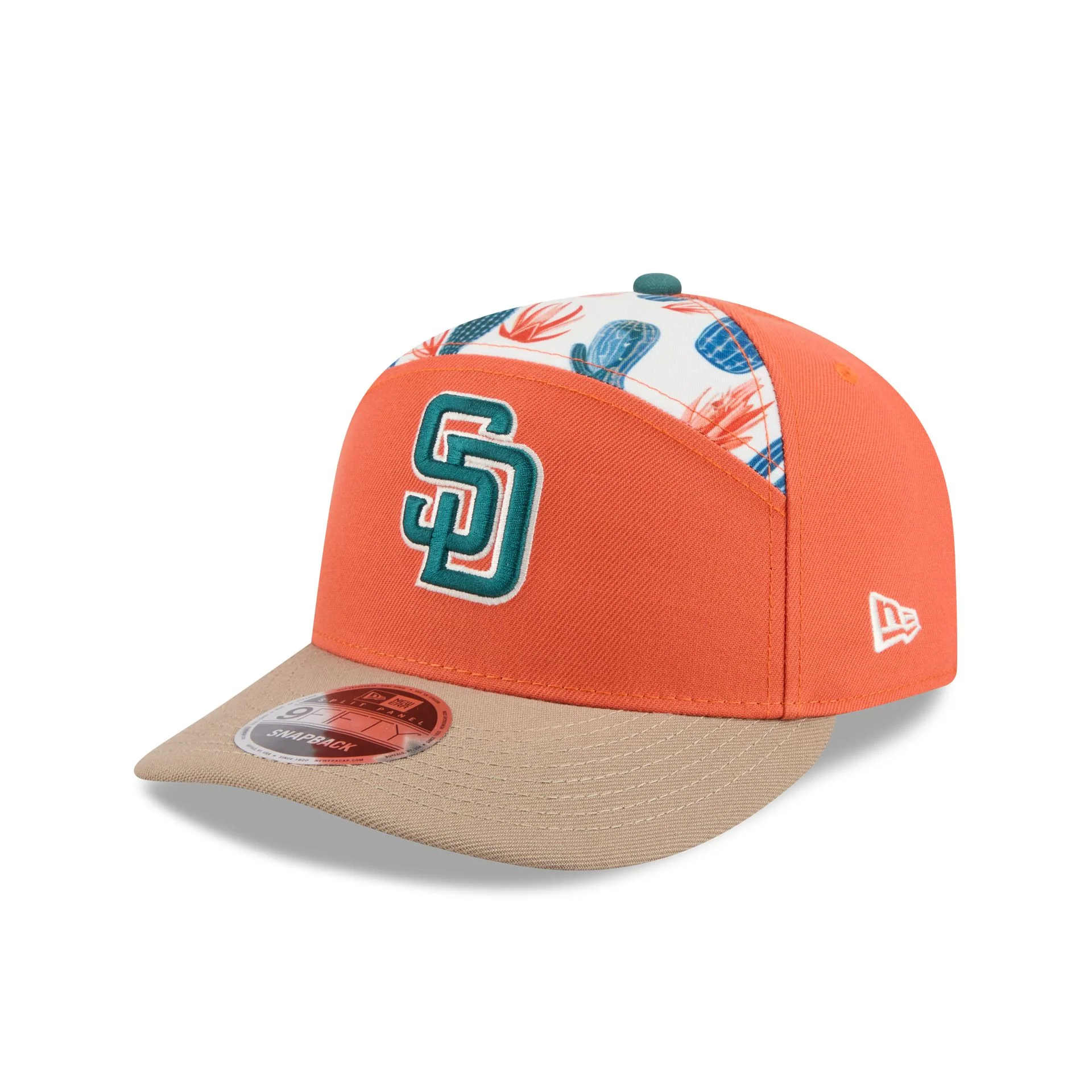 San Diego Padres 2026 Spring Training Cactus League Split Panel 9FIFTY Snapback Hat - Image 3