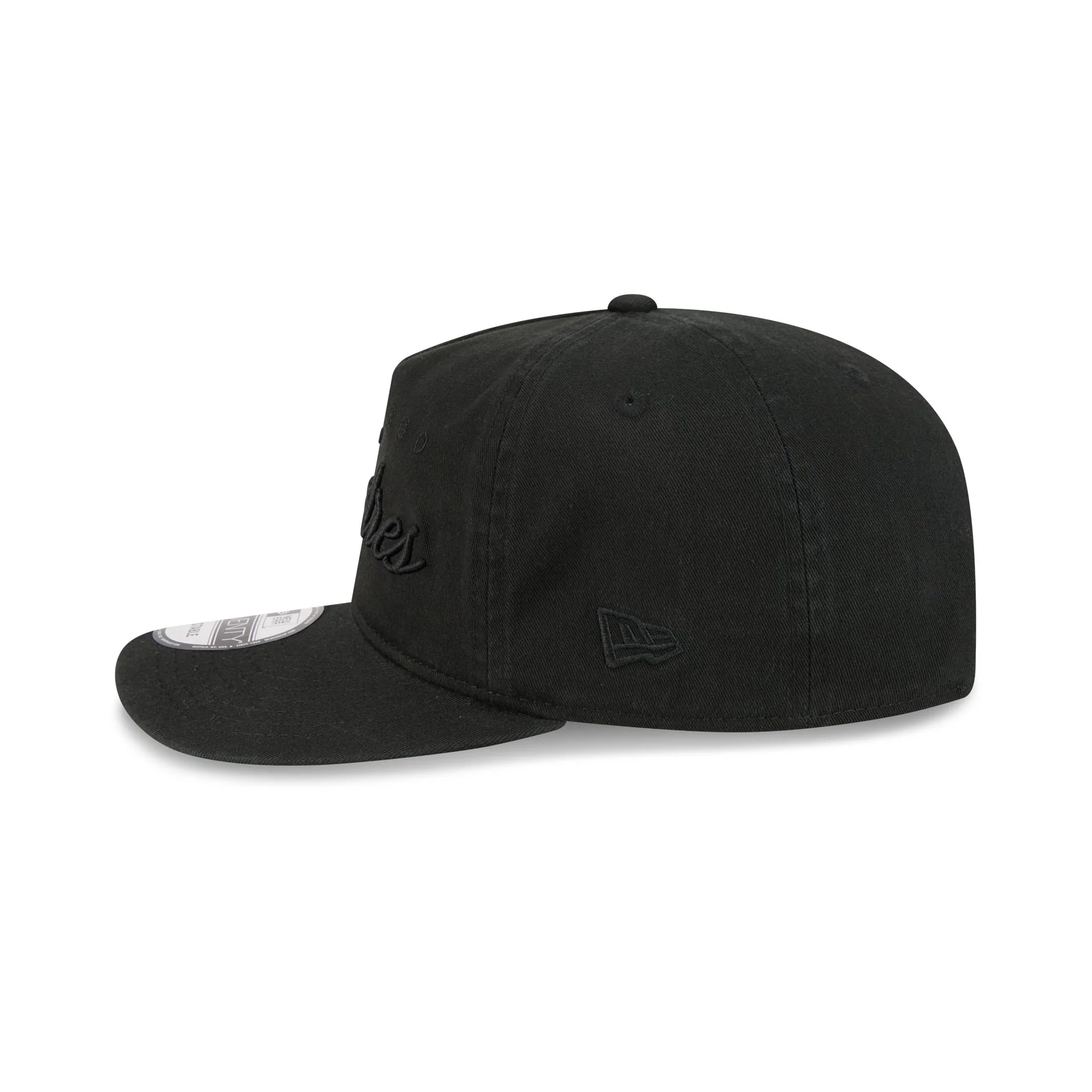 San Diego Padres All Black Scripted 19TWENTY Adjustable Hat - Image 5