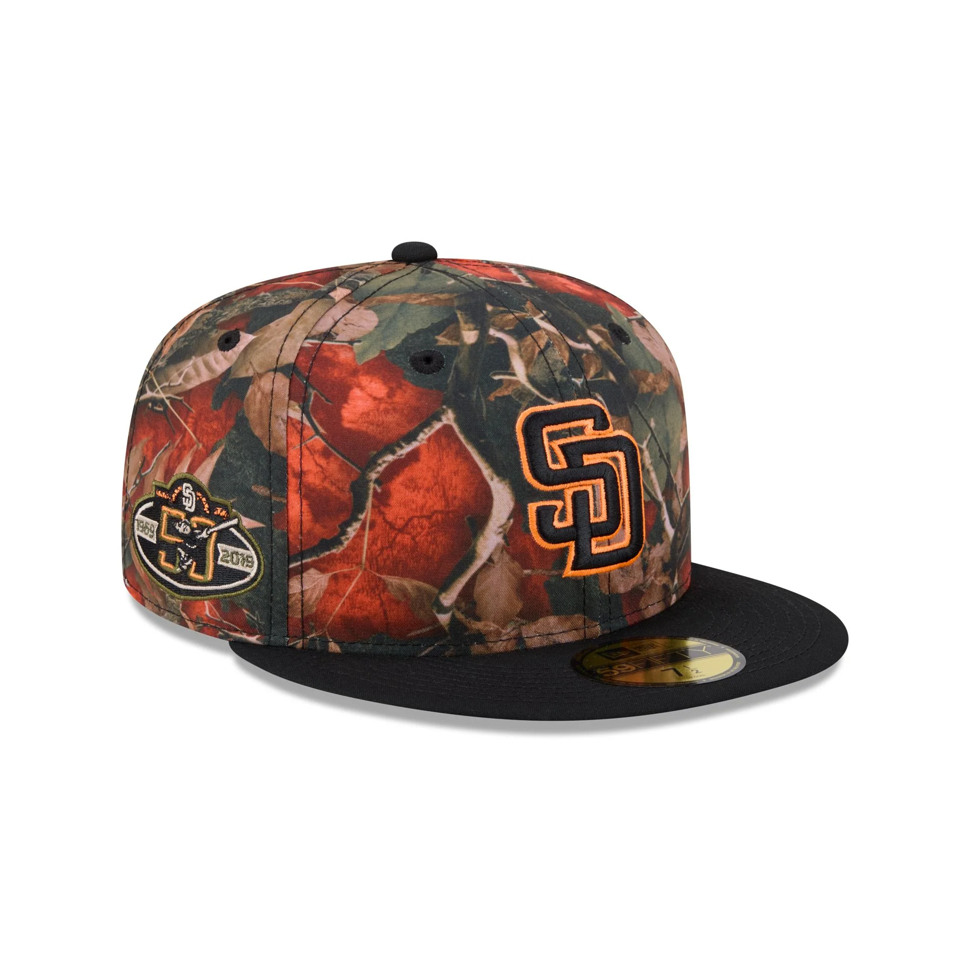 San Diego Padres Amber Leaves 59FIFTY Fitted Hat