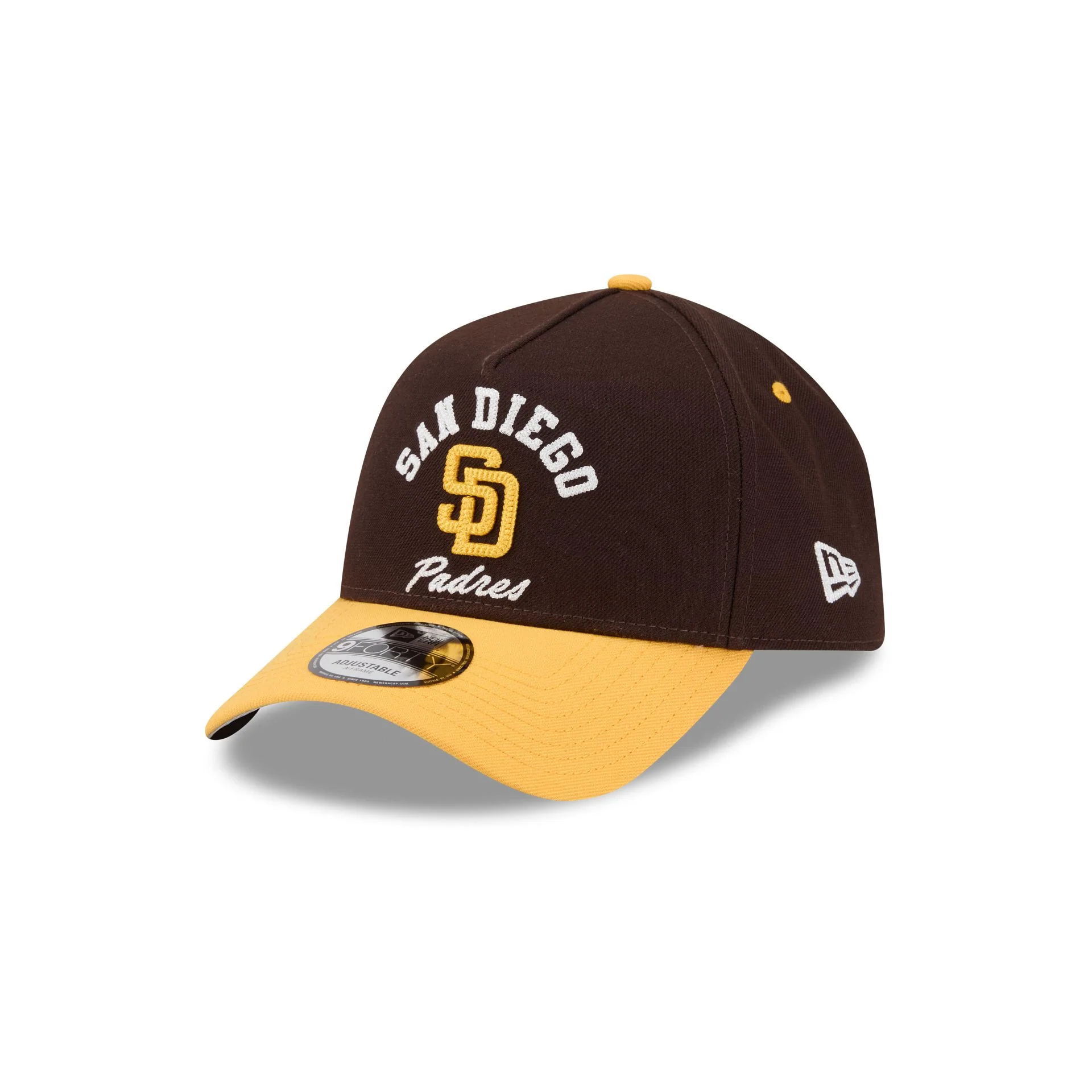 San Diego Padres Arched 9FORTY A-Frame Snapback Hat - Image 3