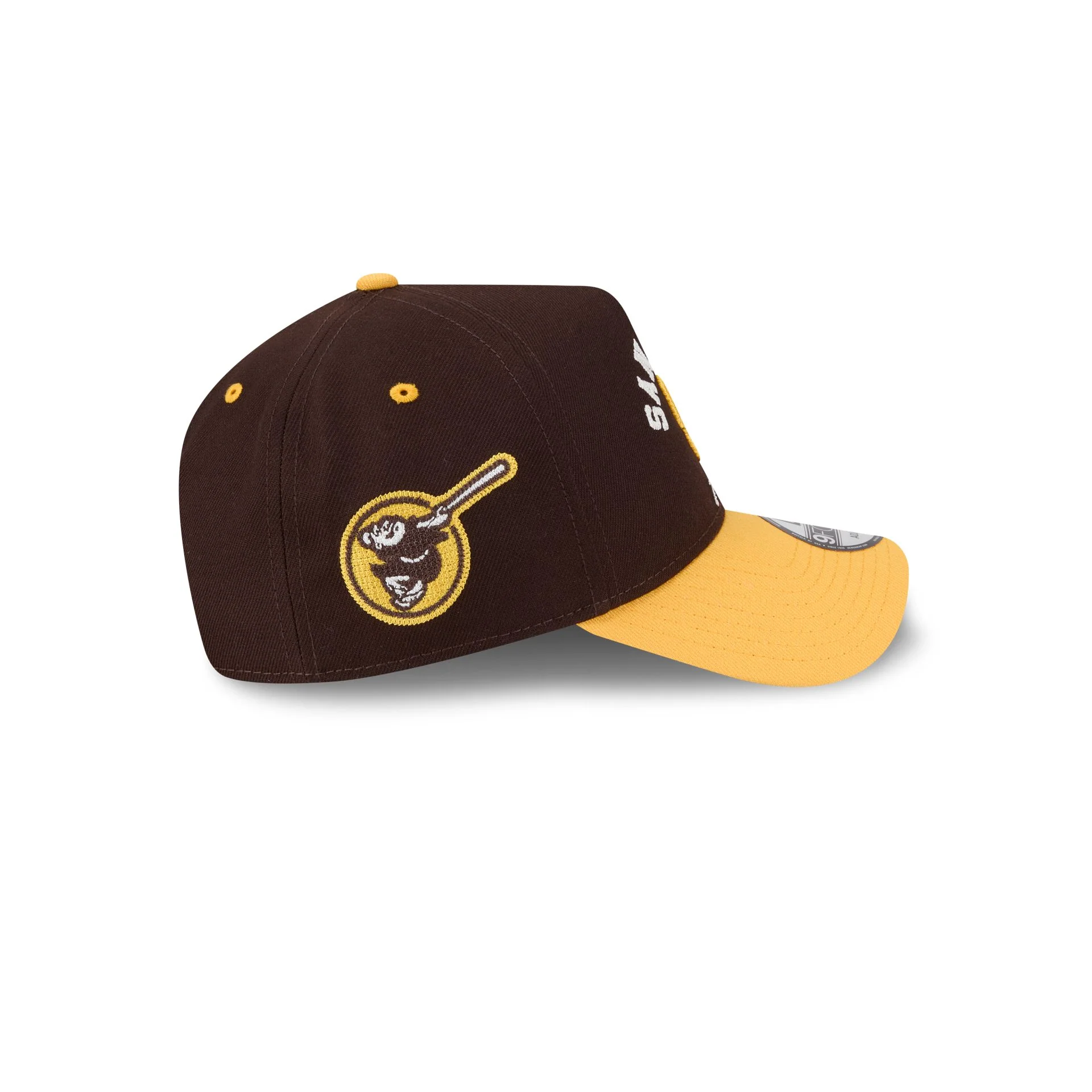 San Diego Padres Arched 9FORTY A-Frame Snapback Hat - Image 4