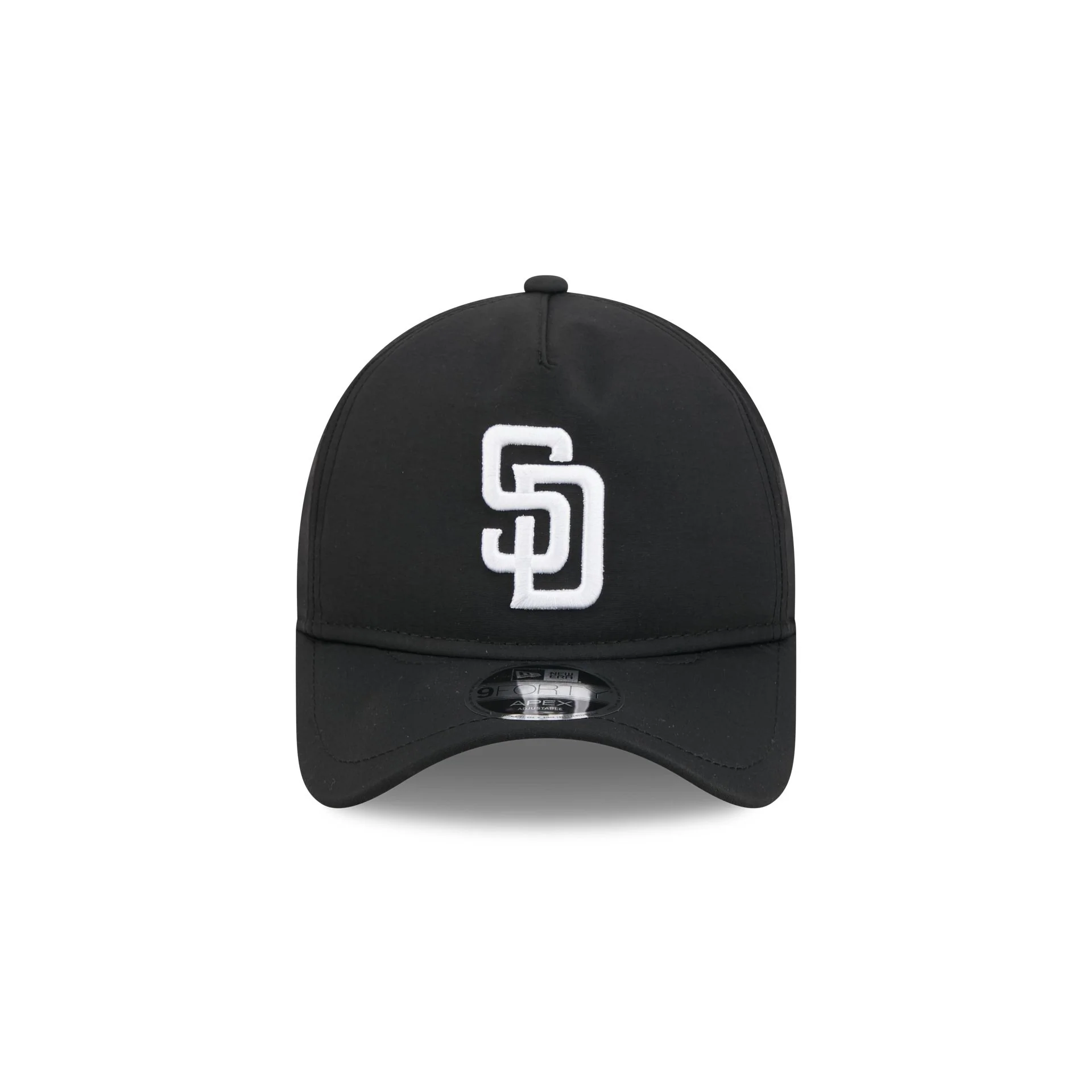 San Diego Padres Black 9FORTY APEX Snapback Hat - Image 2