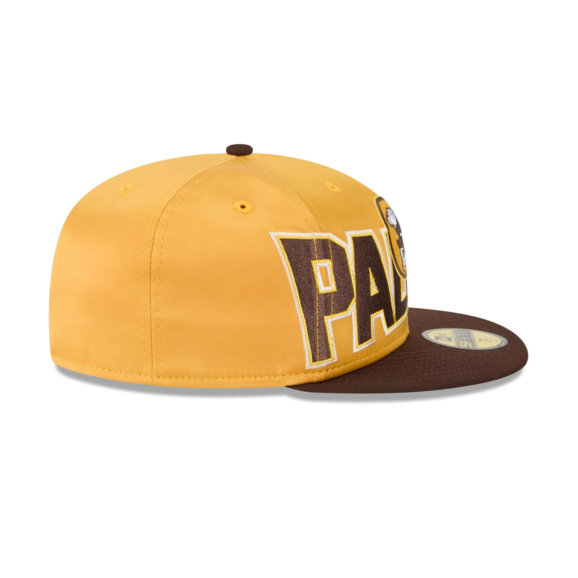 San Diego Padres Bold Satin 59FIFTY Fitted Hat - Image 5