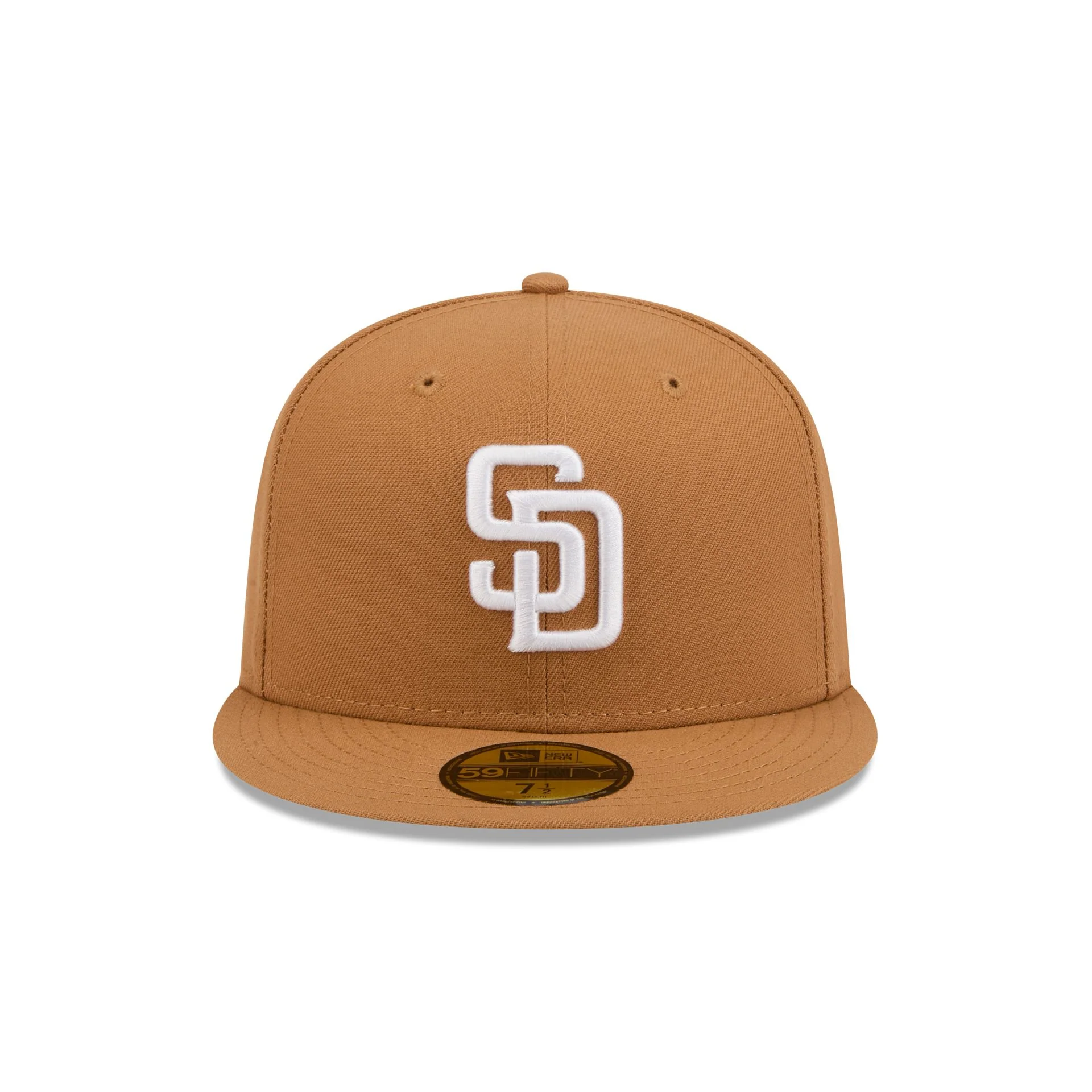 San Diego Padres Bronze Basic 59FIFTY Fitted Hat - Image 2