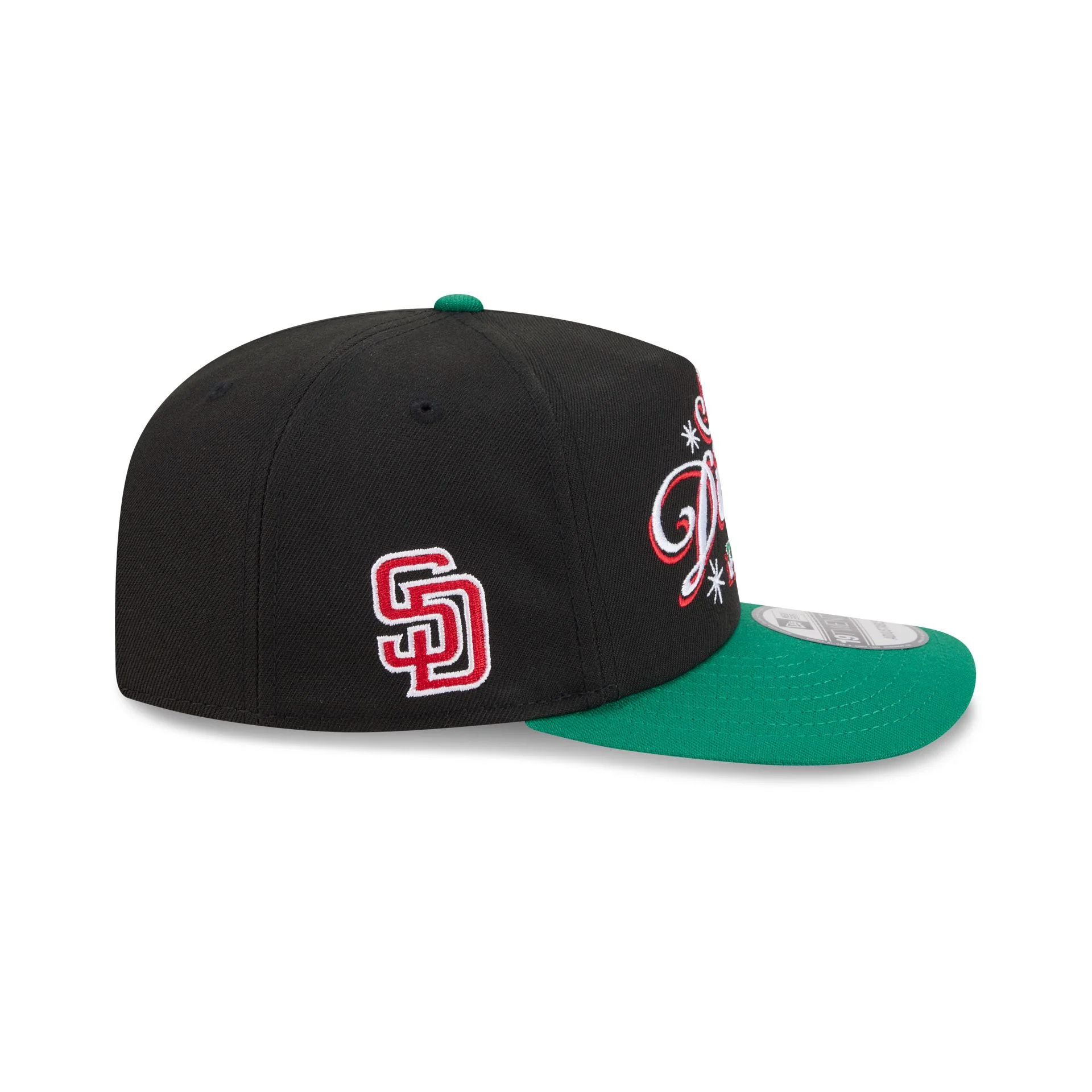 San Diego Padres Cinco de Mayo Black 19TWENTY Adjustable Hat - Image 4