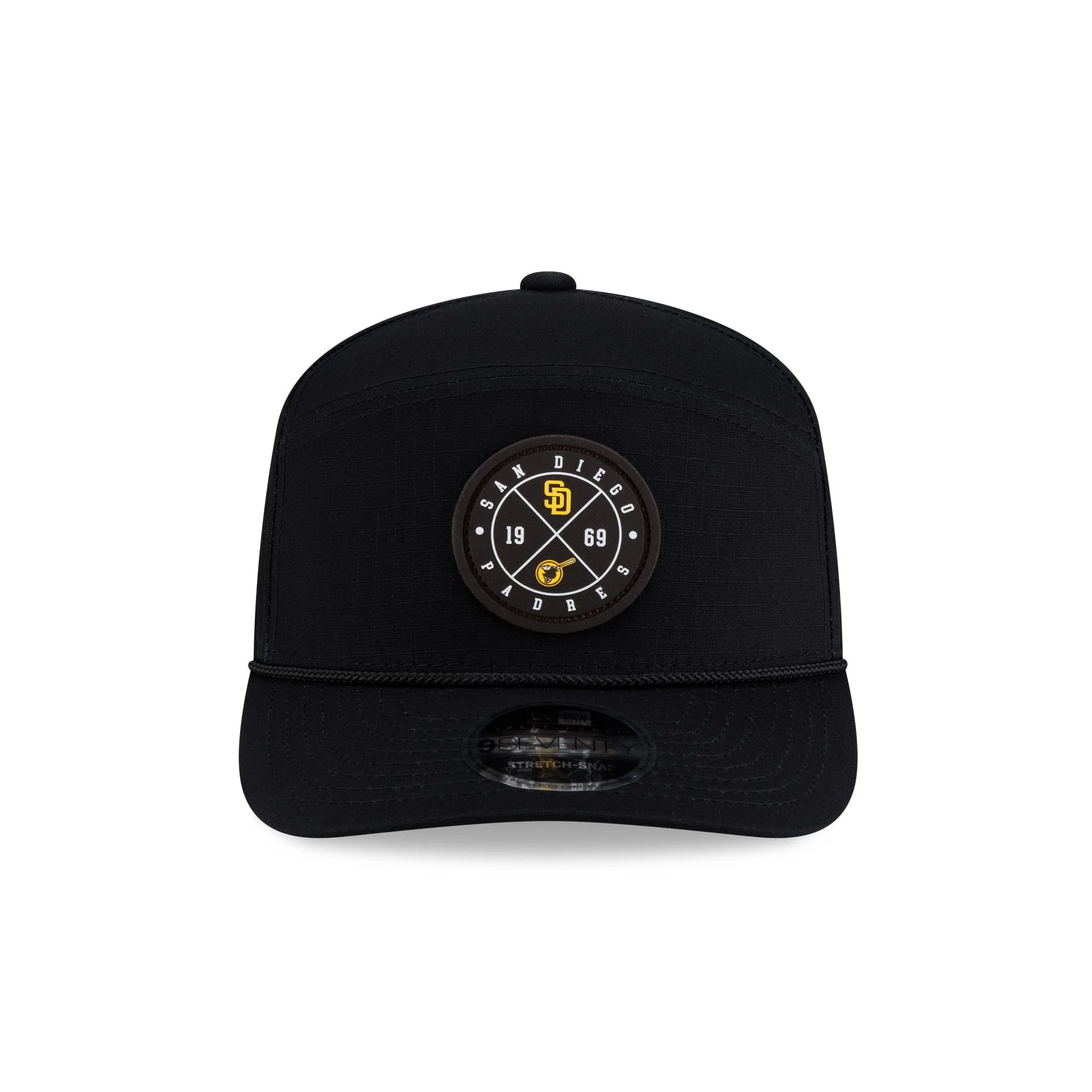 San Diego Padres Cotton Ripstop Split Panel 9SEVENTY Stretch-Snap Hat - Image 2