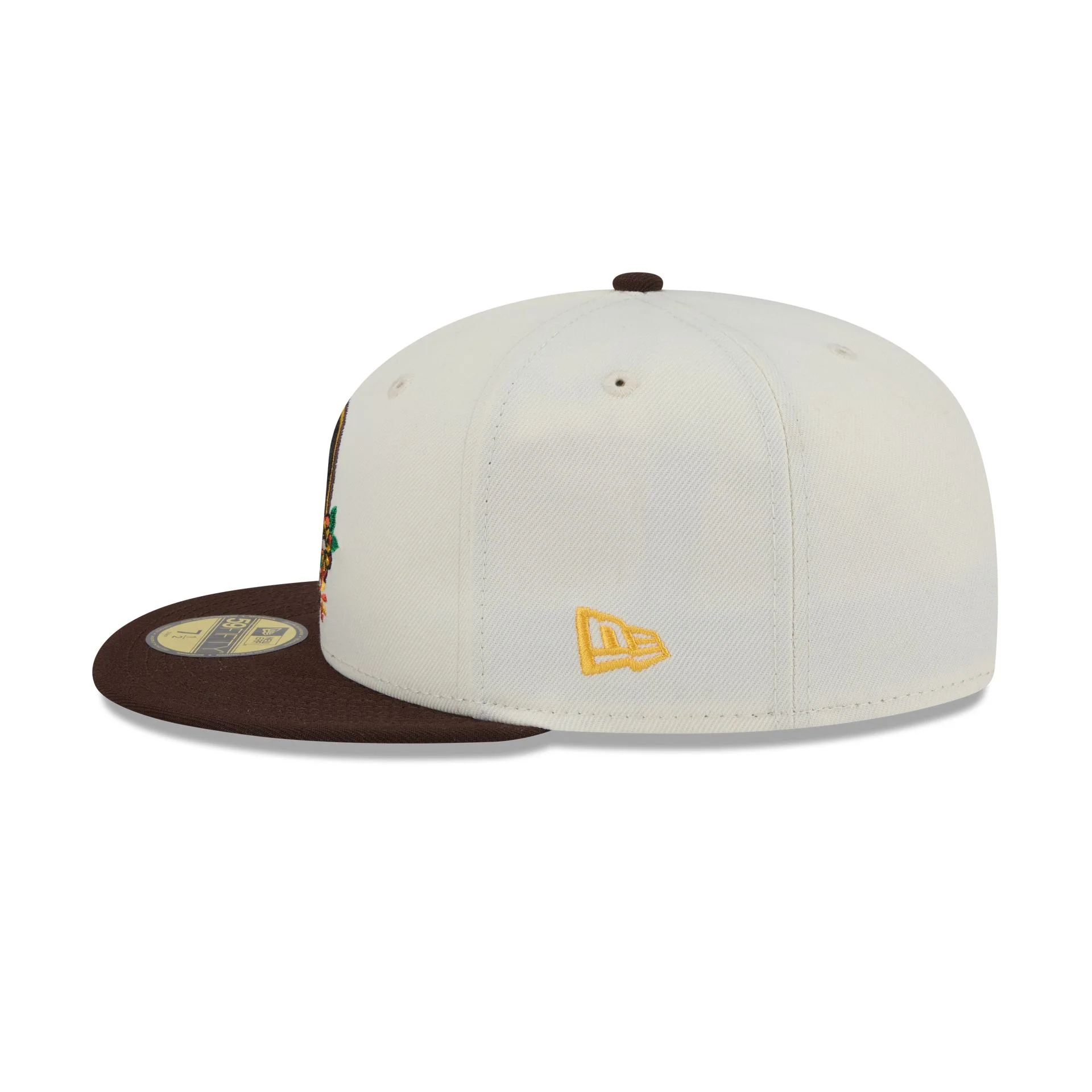 San Diego Padres Day of the Dead Sugar Skull Mascot 59FIFTY Fitted Hat - Image 5