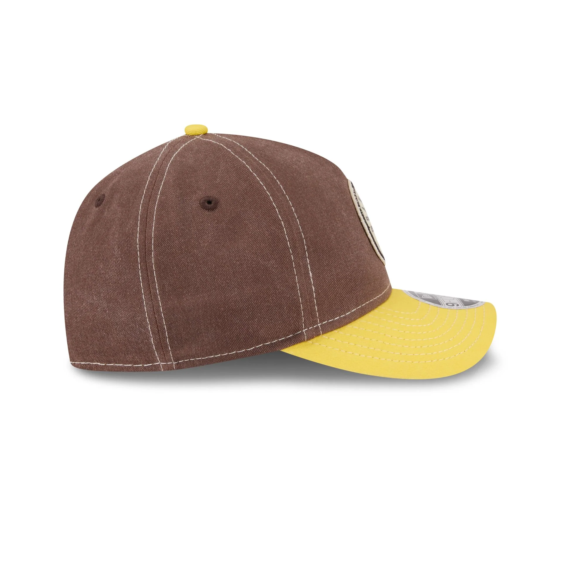 San Diego Padres Felt 9FORTY M-Crown A-Frame Snapback Hat - Image 5