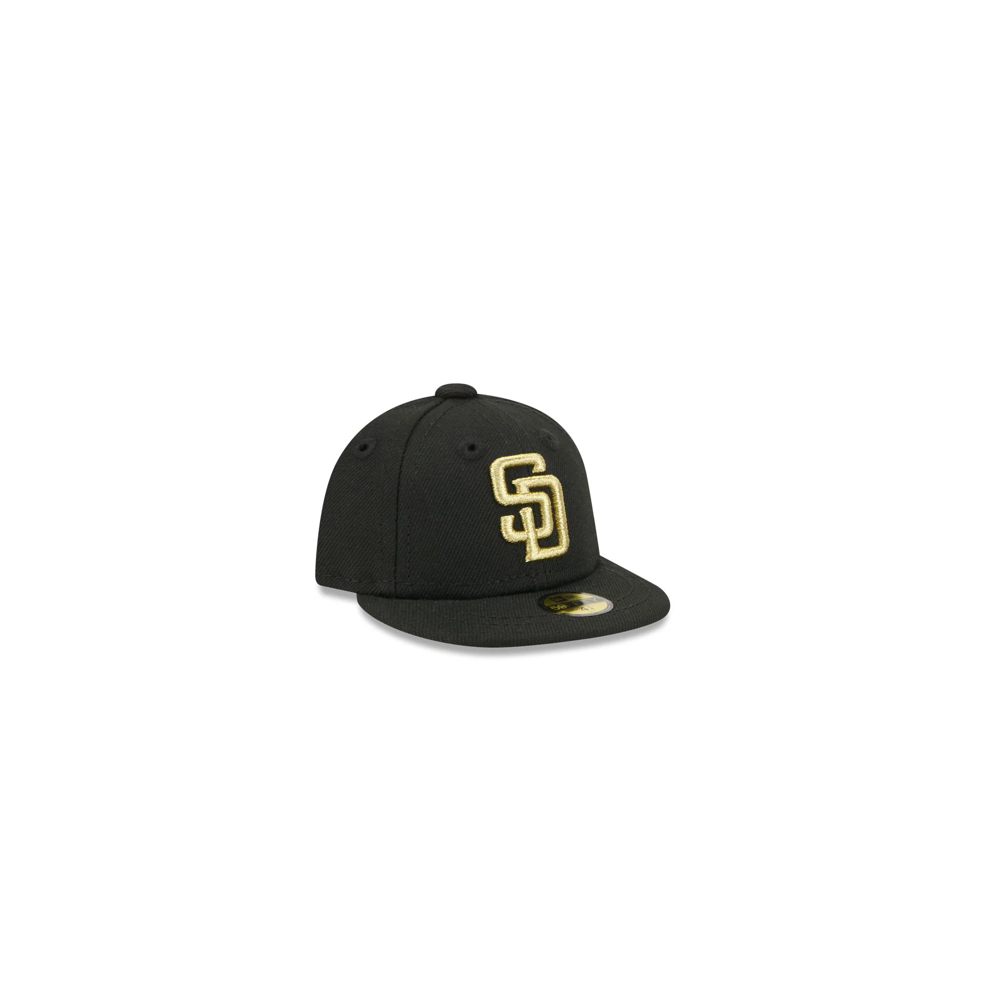 San Diego Padres Gold Logo Mini 59FIFTY Fitted Hat - Image 3