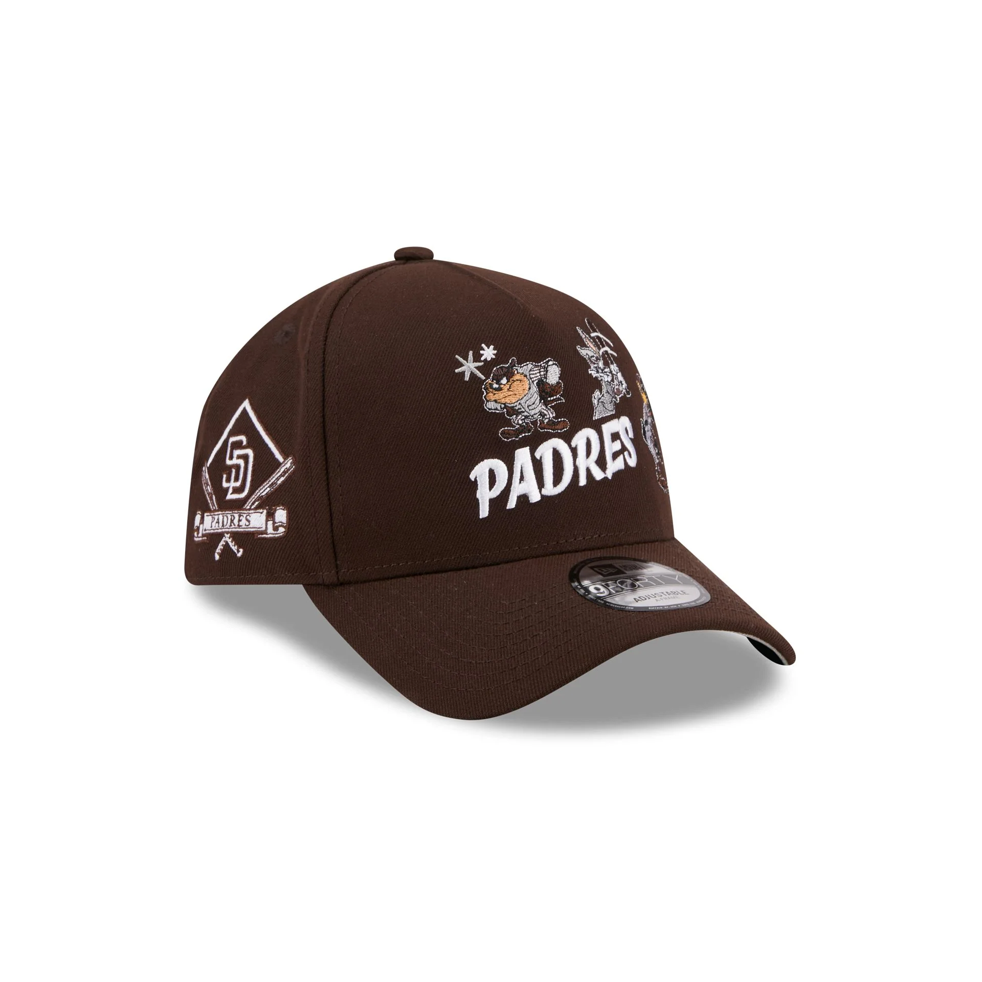 San Diego Padres Looney Tunes 9FORTY A-Frame Snapback Hat - Image 3
