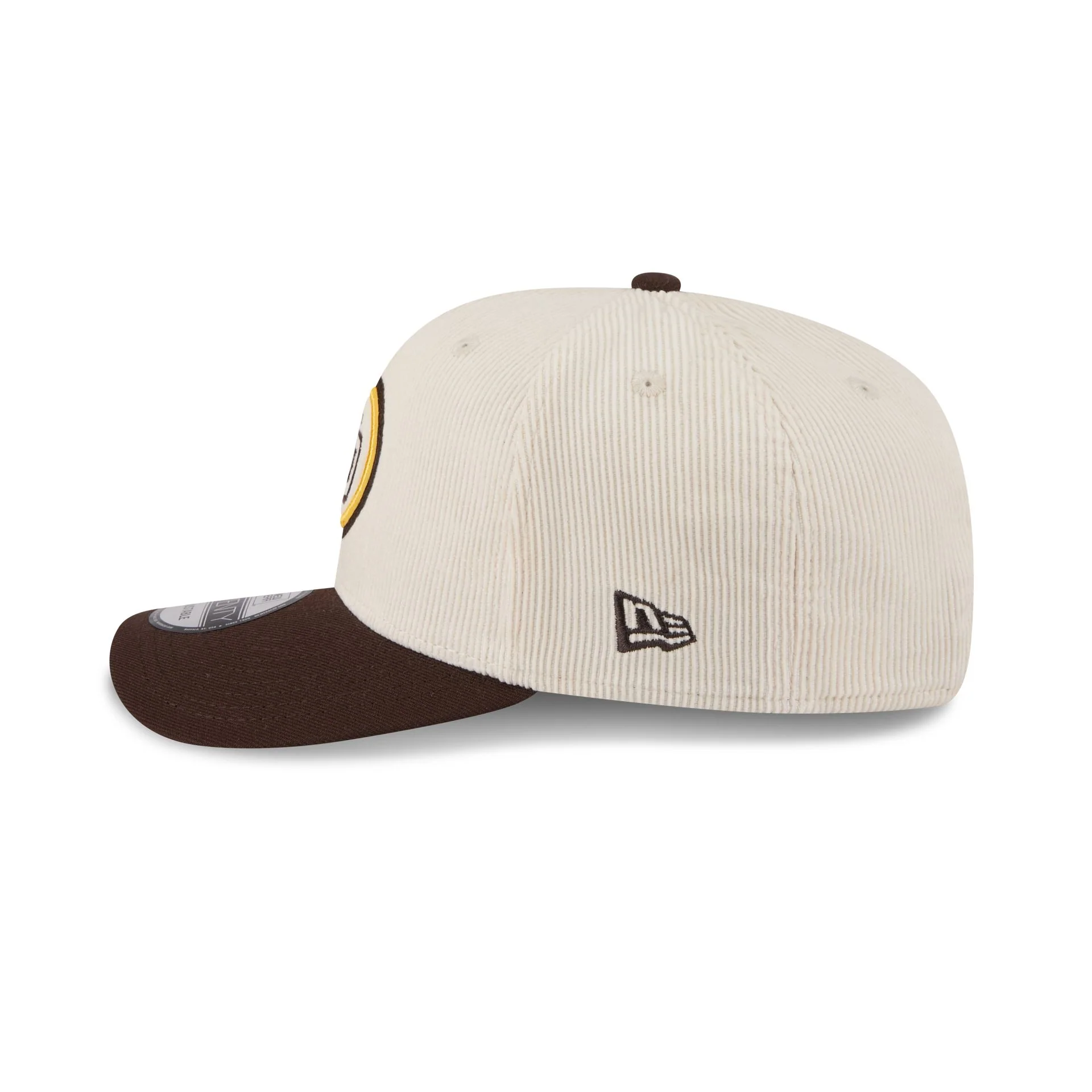 San Diego Padres Loyal Corduroy 9SEVENTY Stretch-Snap Hat - Image 5