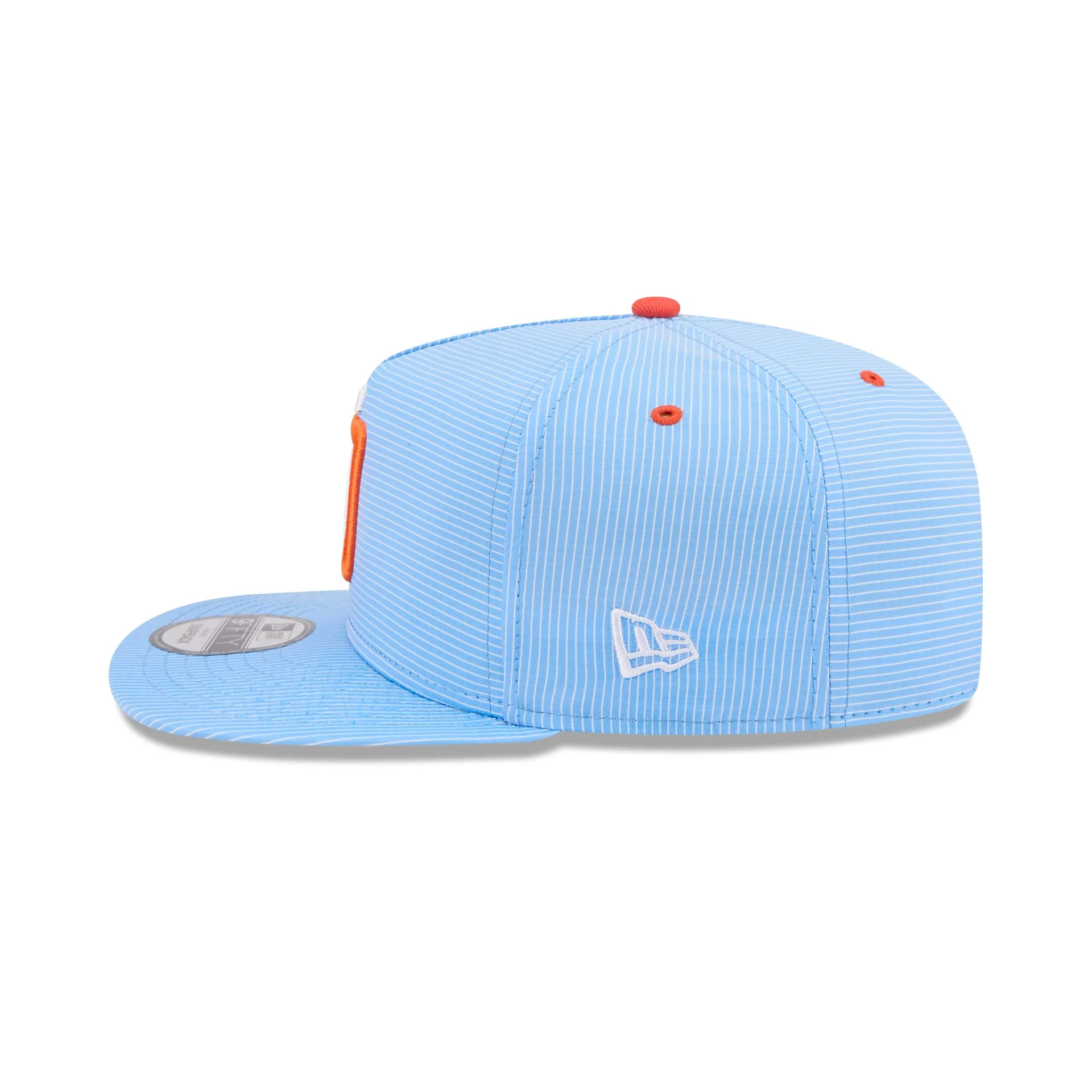 San Diego Padres Pinstripe Ripstop 9FIFTY A-Frame Snapback Hat - Image 4