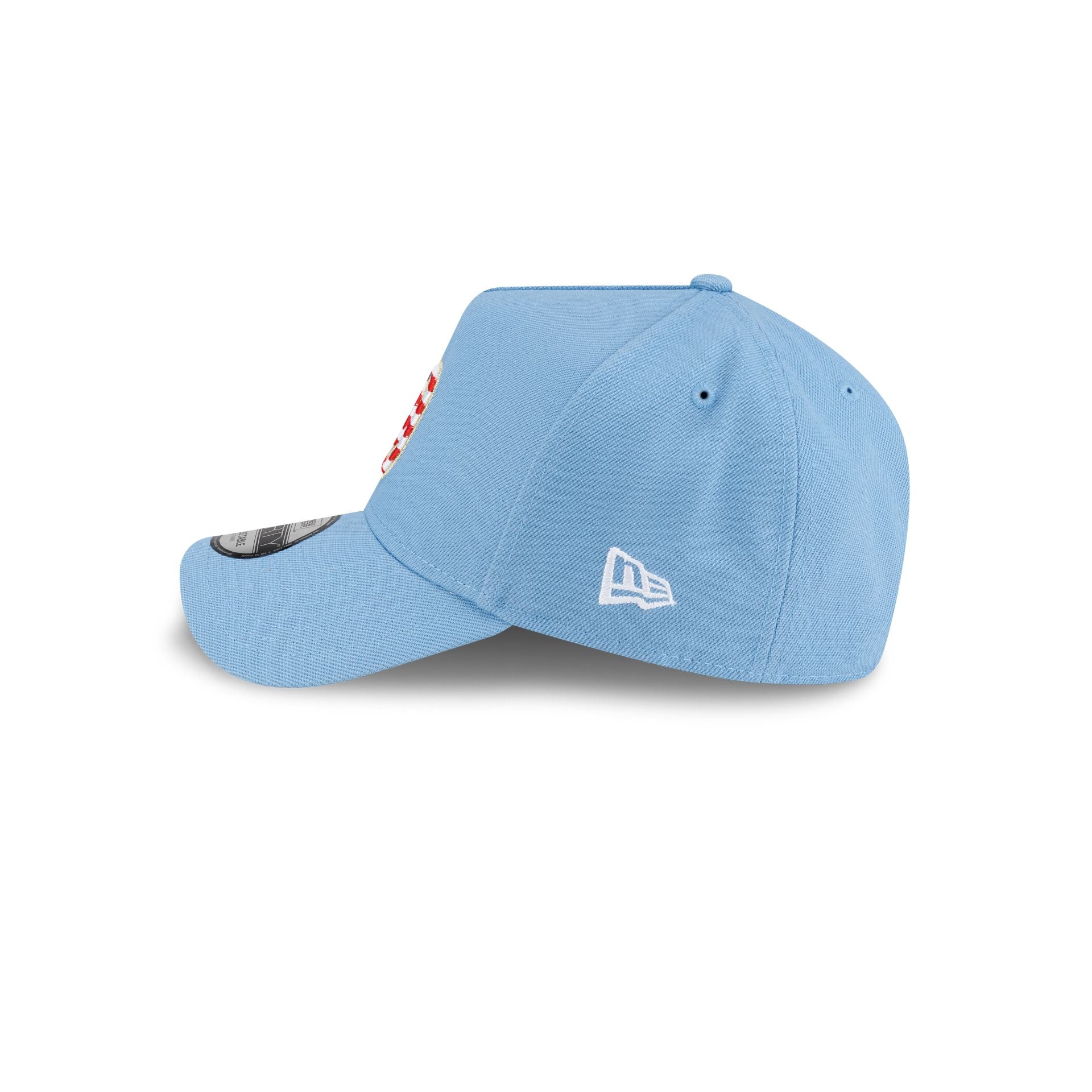 San Diego Padres Red, White & Blue 9FORTY A-Frame Snapback Hat - Image 5